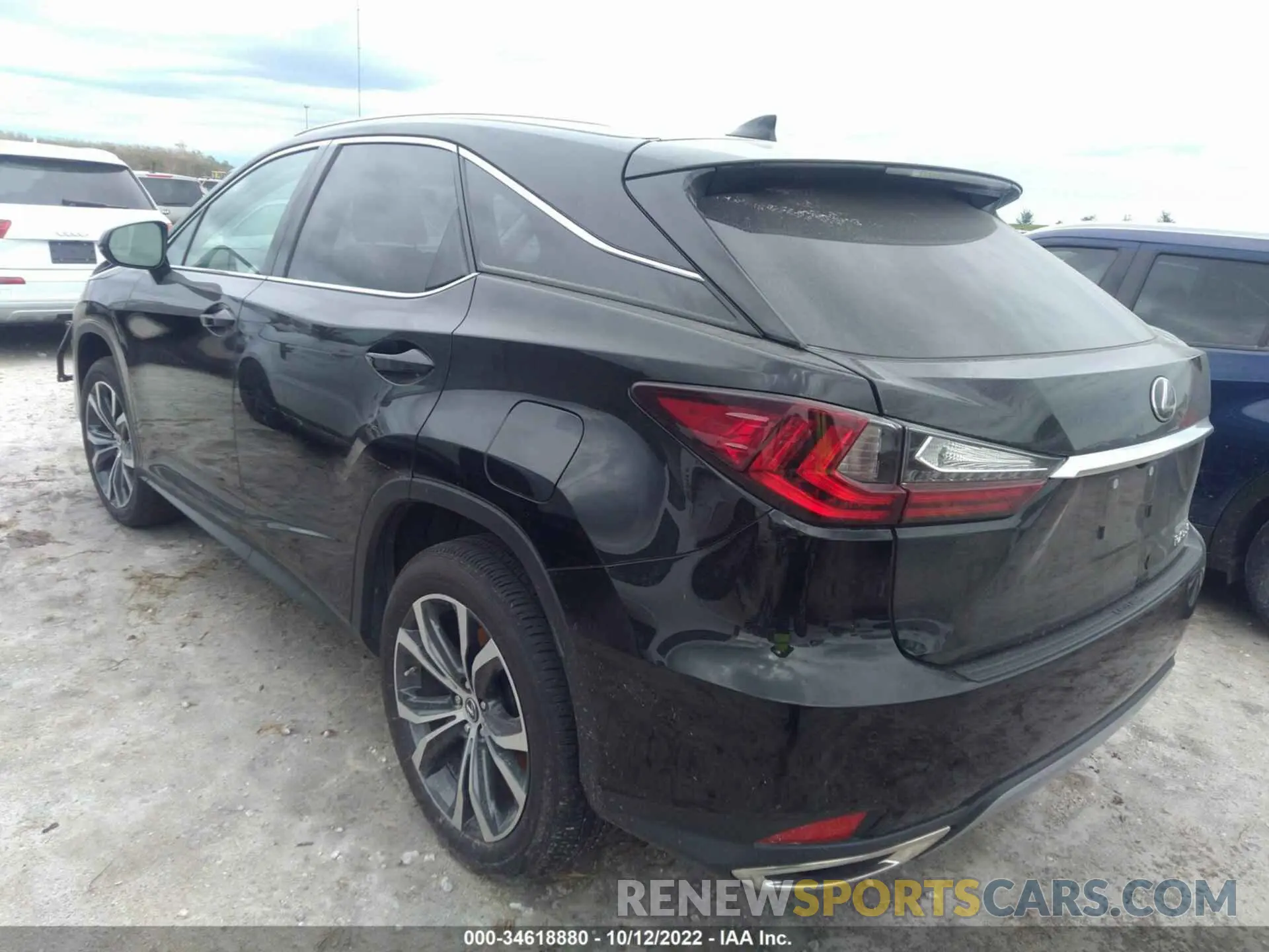 3 Photograph of a damaged car 2T2HZMAA4MC193073 LEXUS RX 2021