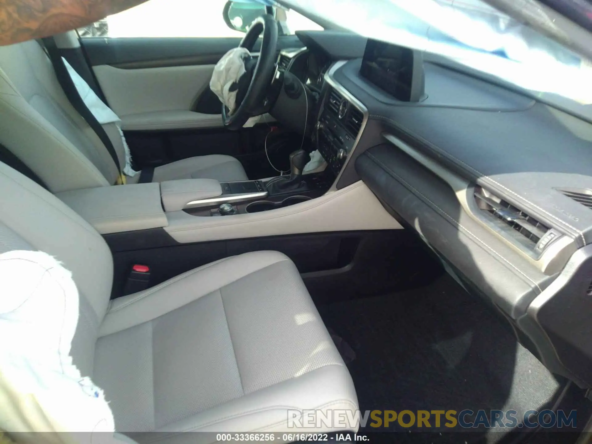 5 Фотография поврежденного автомобиля 2T2HZMAA7MC205345 LEXUS RX 2021