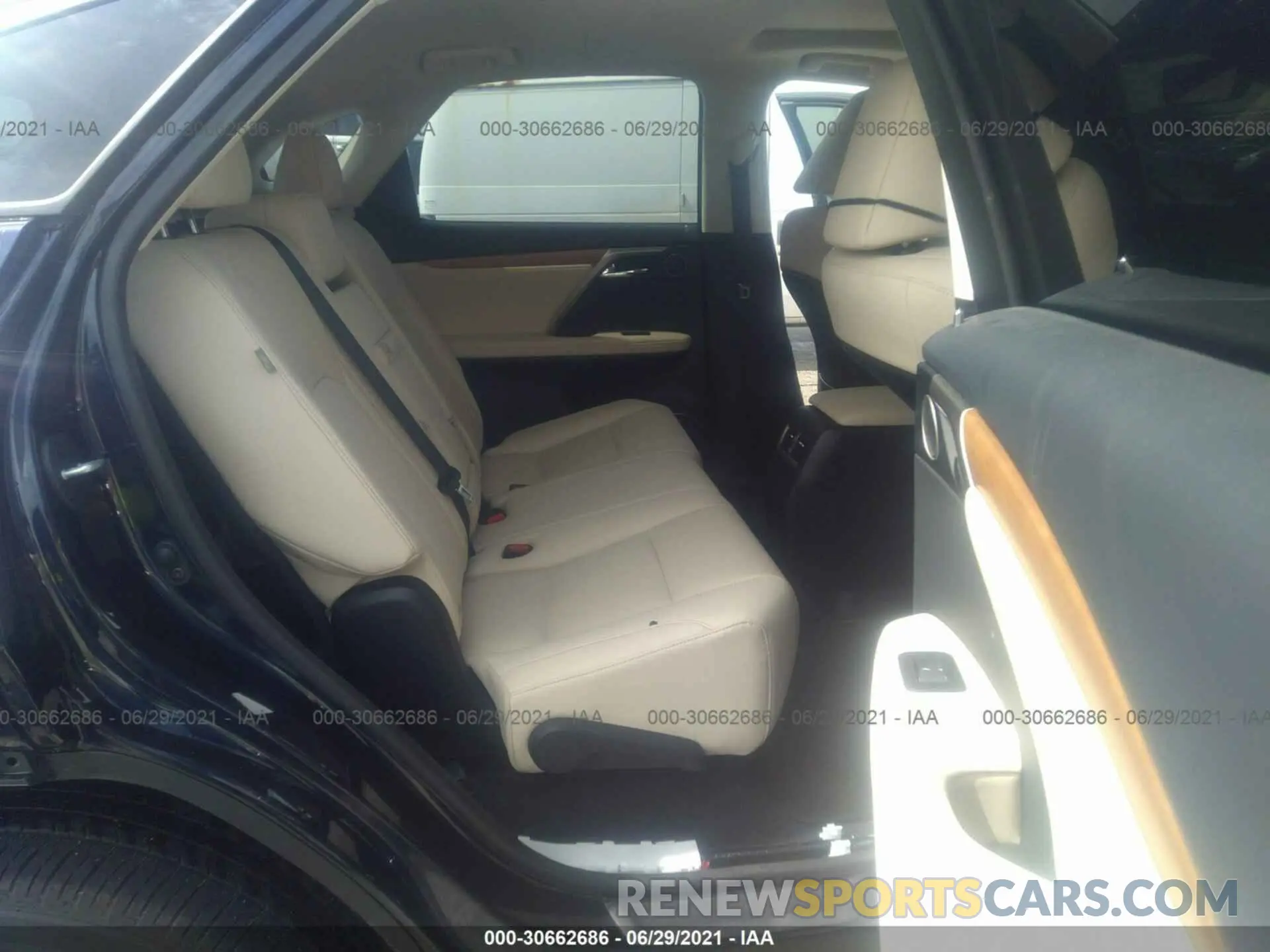 8 Photograph of a damaged car 2T2HZMAA9MC190962 LEXUS RX 2021