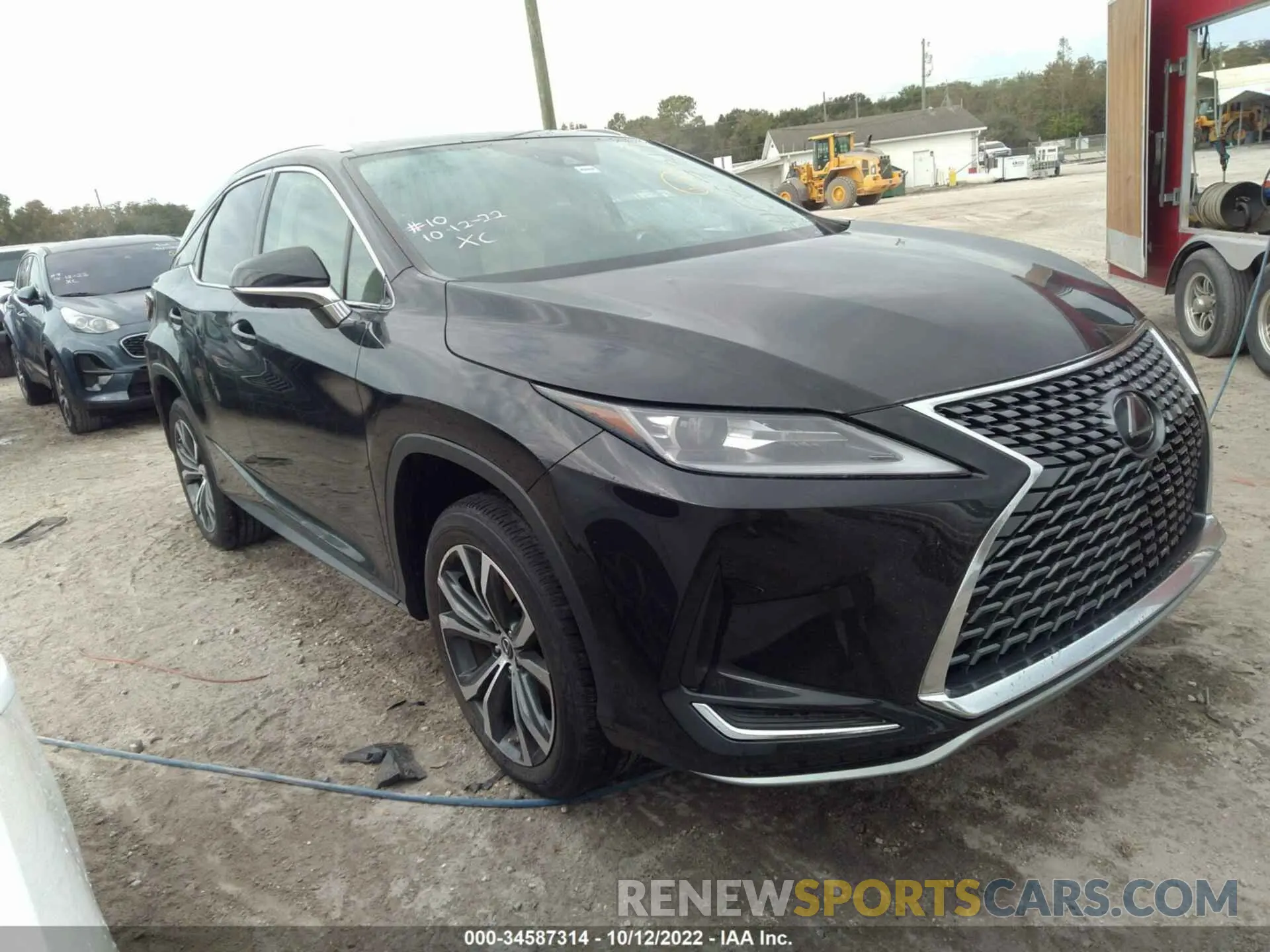 1 Фотография поврежденного автомобиля 2T2HZMAA9MC194607 LEXUS RX 2021