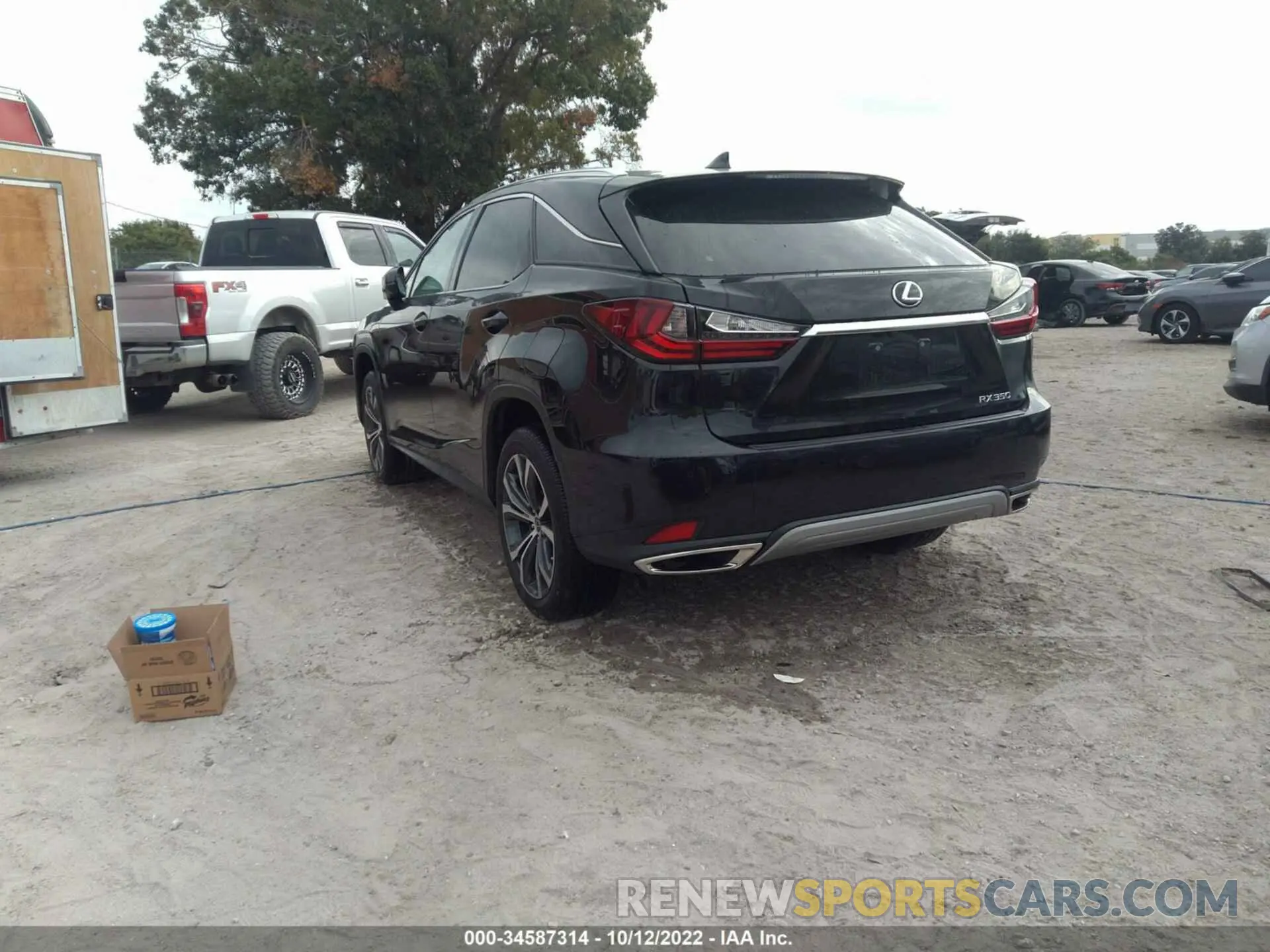 3 Фотография поврежденного автомобиля 2T2HZMAA9MC194607 LEXUS RX 2021