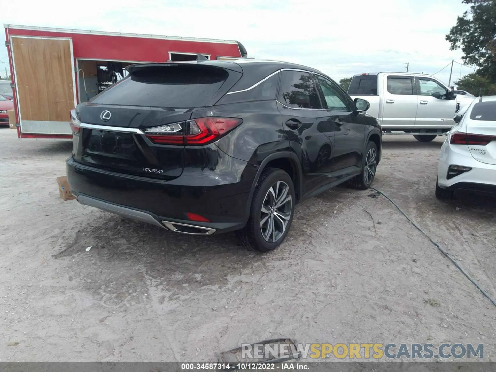 4 Фотография поврежденного автомобиля 2T2HZMAA9MC194607 LEXUS RX 2021