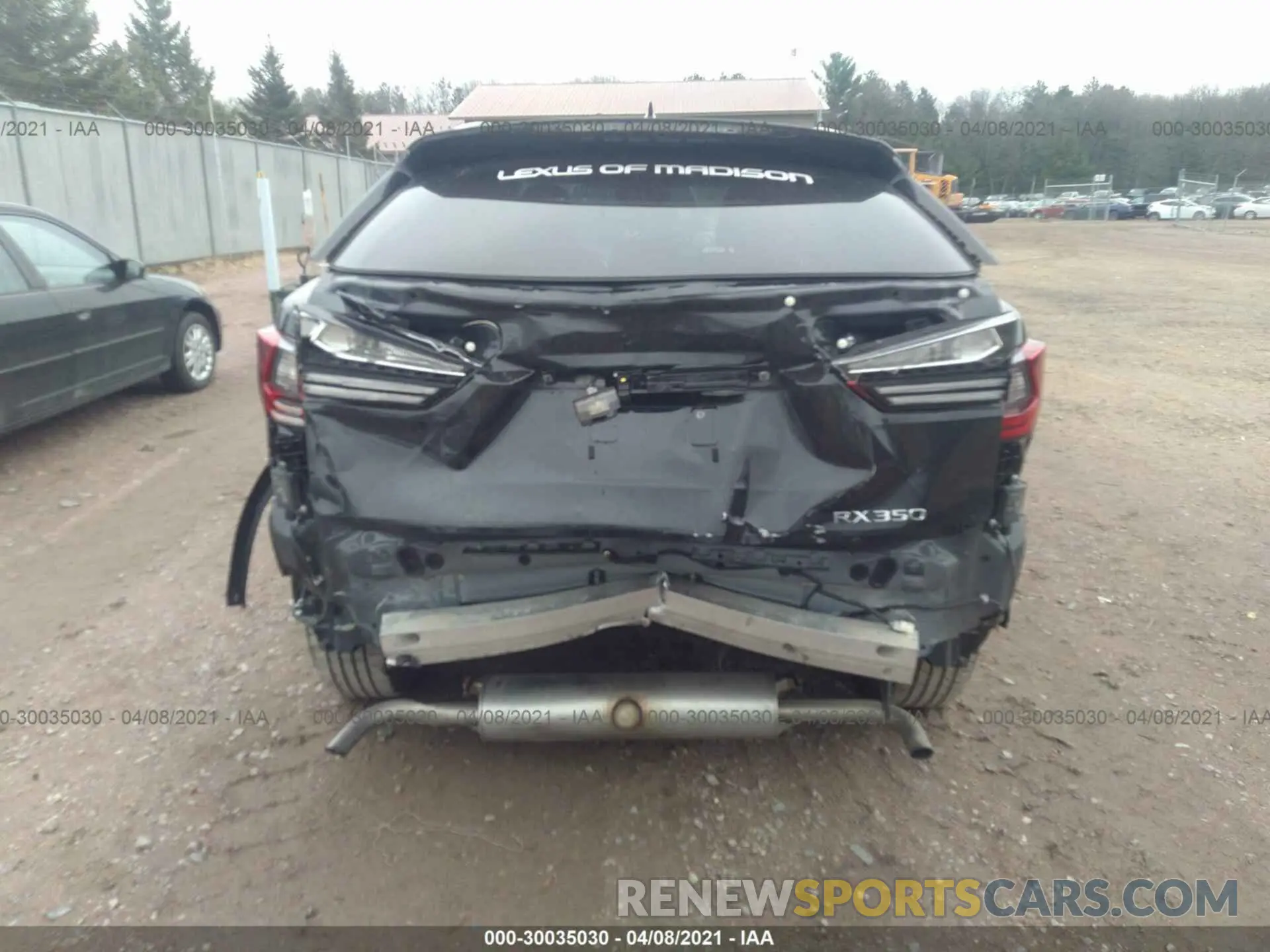 6 Photograph of a damaged car 2T2HZMDA2MC260930 LEXUS RX 2021