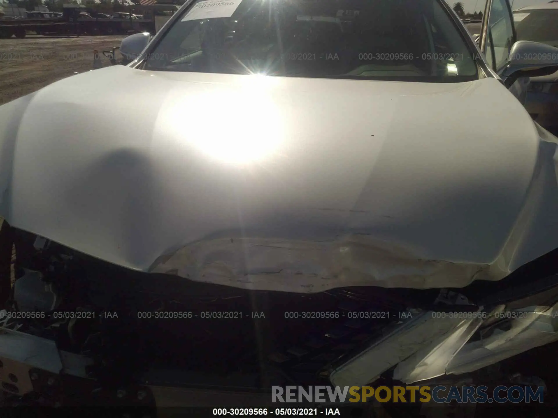10 Photograph of a damaged car JTJHZKEA0M2019113 LEXUS RX 2021