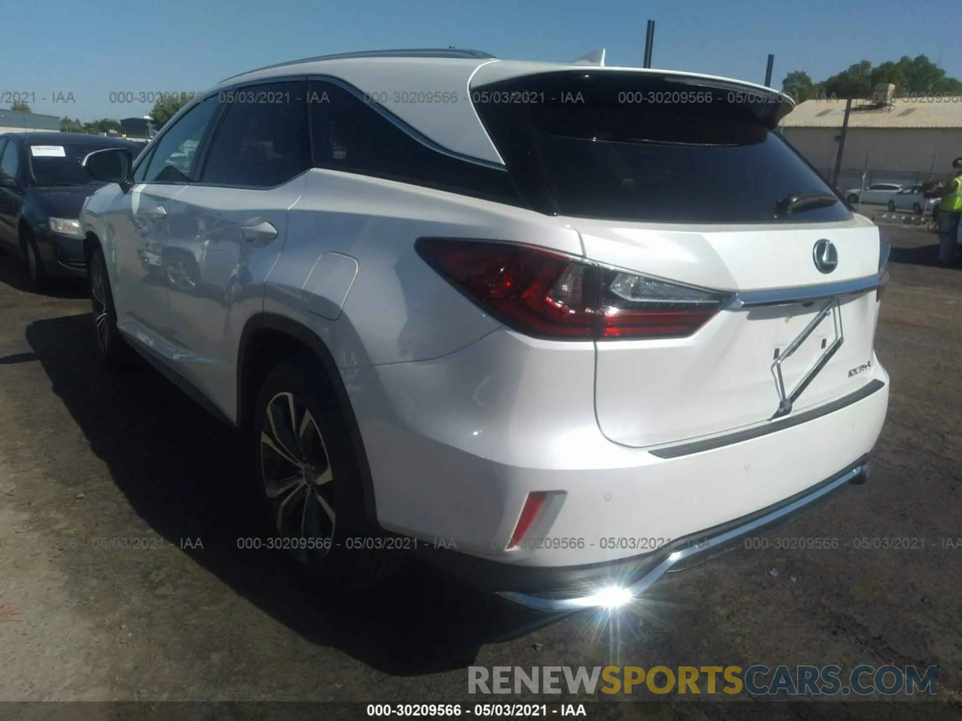 3 Photograph of a damaged car JTJHZKEA0M2019113 LEXUS RX 2021