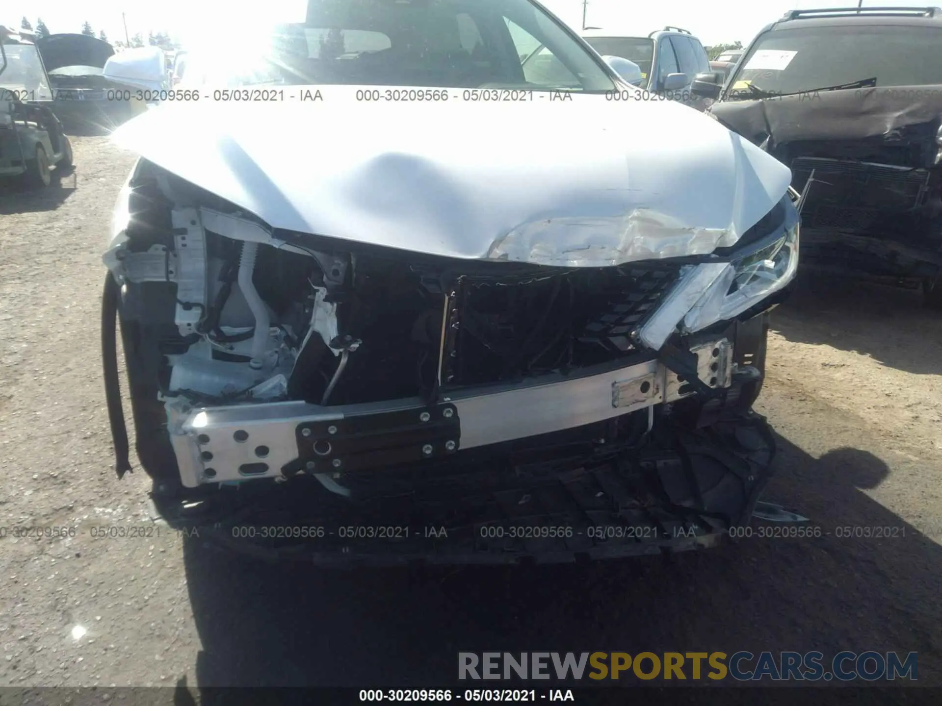 6 Photograph of a damaged car JTJHZKEA0M2019113 LEXUS RX 2021