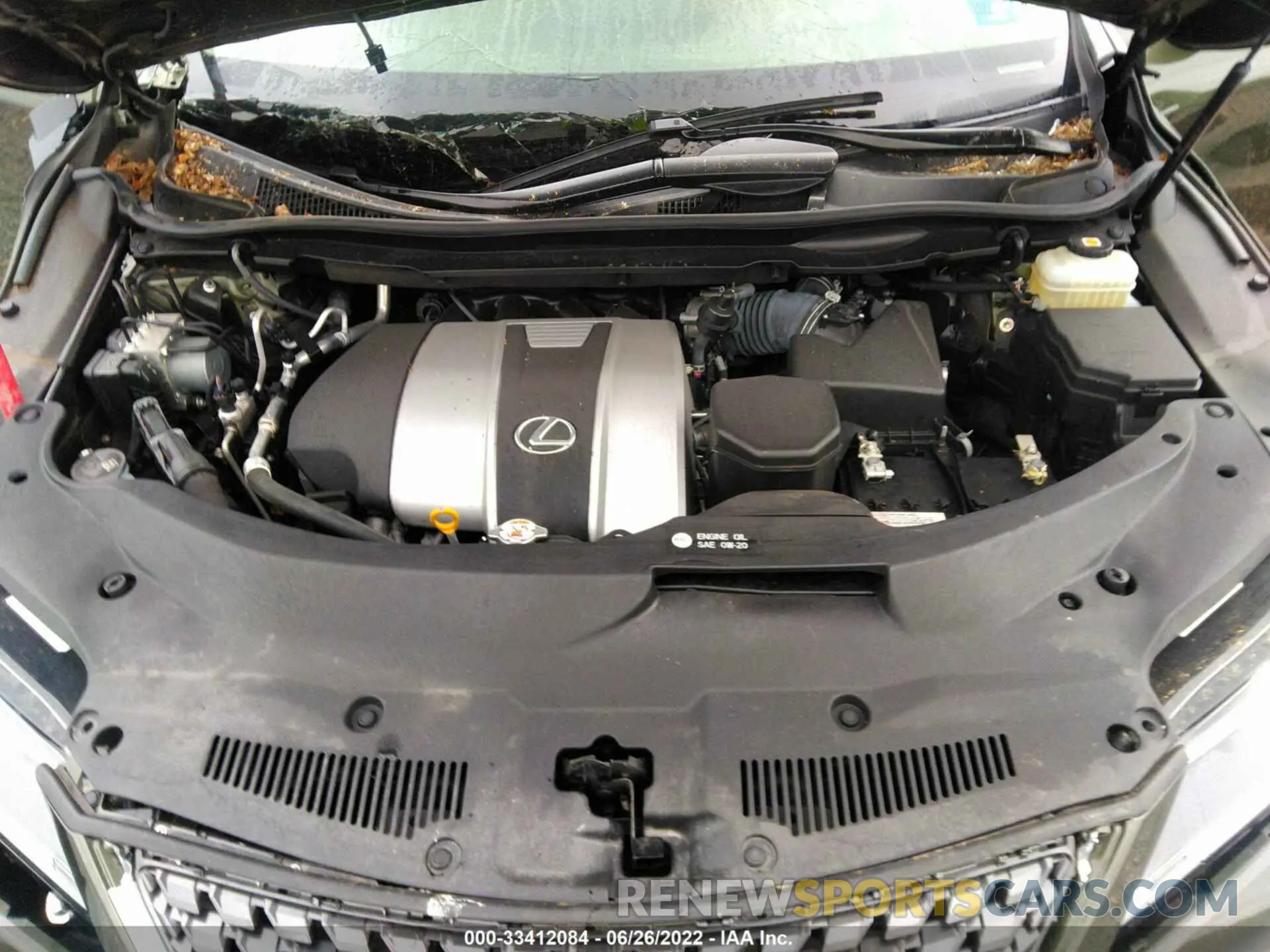 10 Фотография поврежденного автомобиля JTJHZMDA5M2052024 LEXUS RX 2021