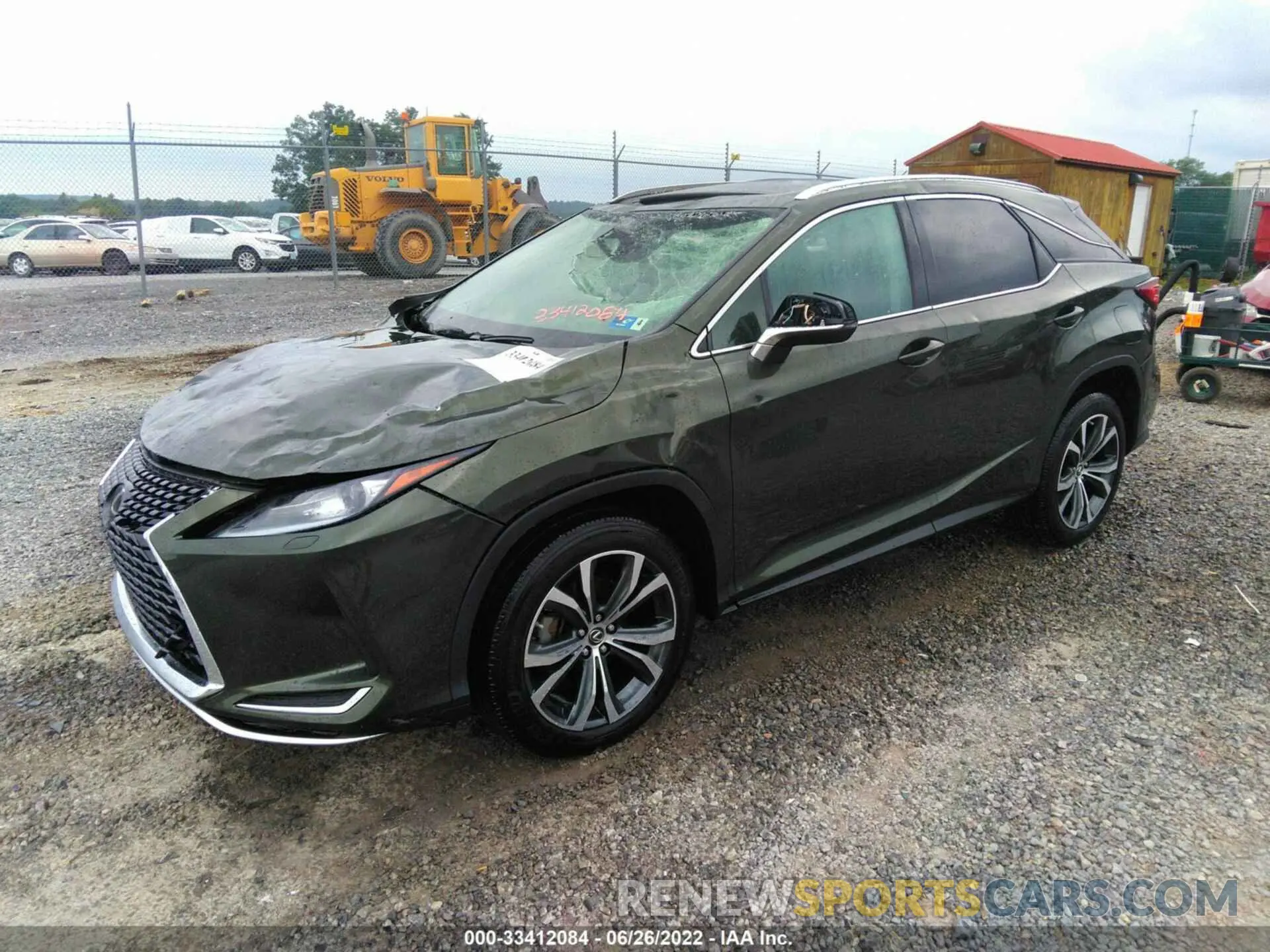 2 Фотография поврежденного автомобиля JTJHZMDA5M2052024 LEXUS RX 2021