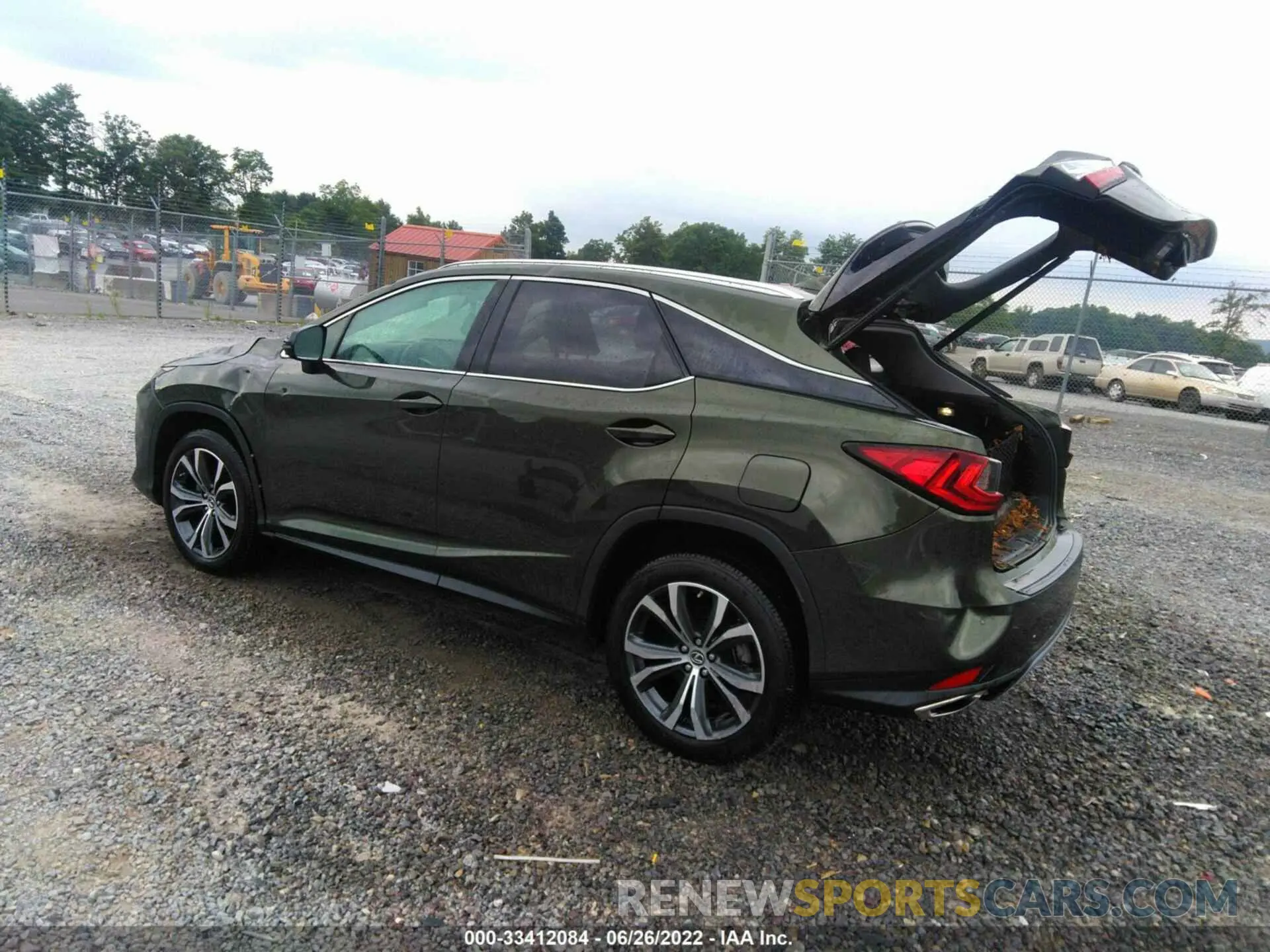 3 Фотография поврежденного автомобиля JTJHZMDA5M2052024 LEXUS RX 2021