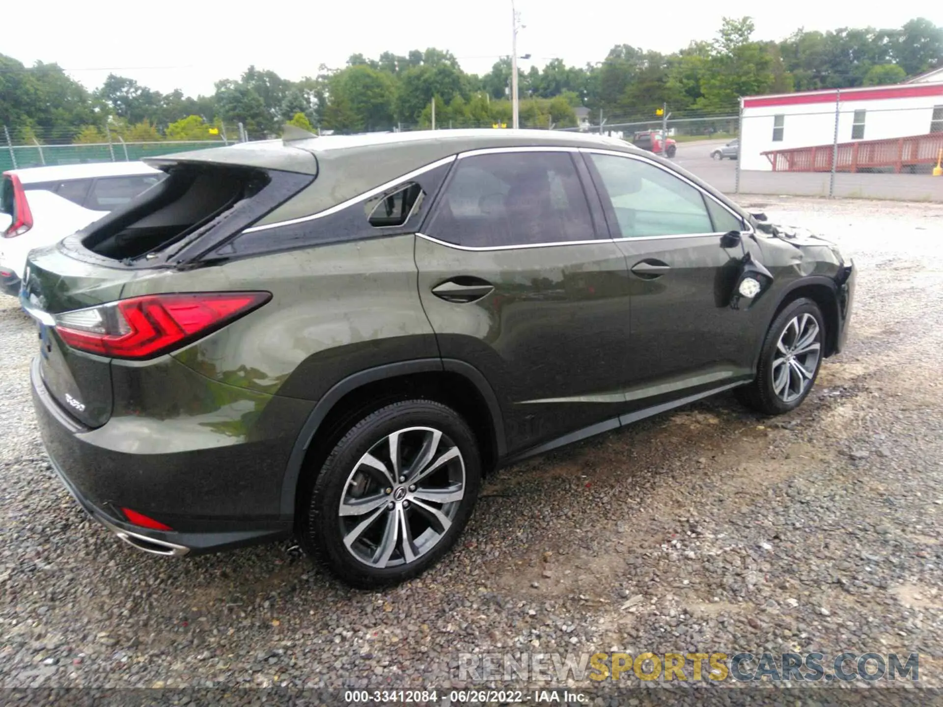 4 Фотография поврежденного автомобиля JTJHZMDA5M2052024 LEXUS RX 2021