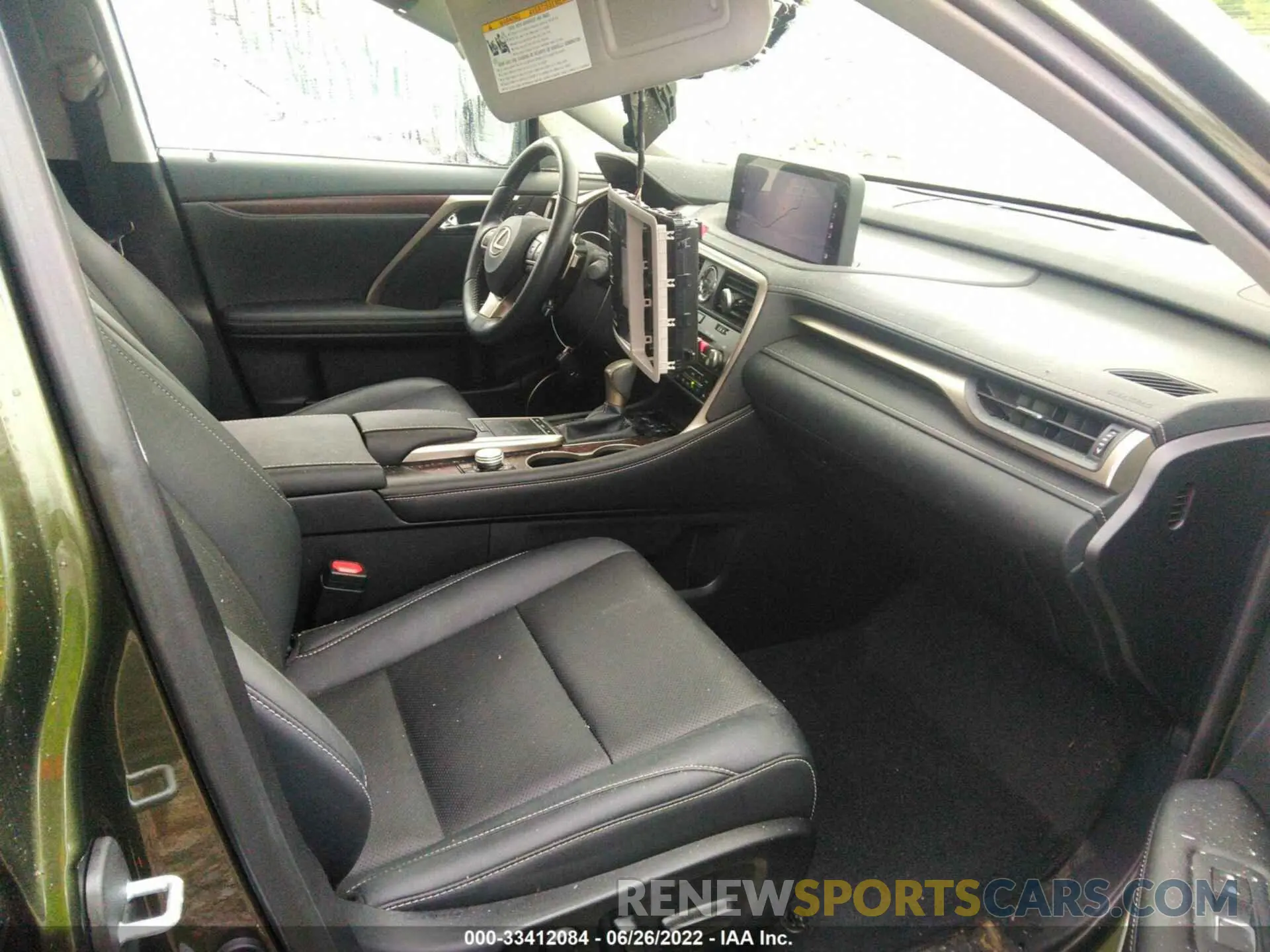 5 Фотография поврежденного автомобиля JTJHZMDA5M2052024 LEXUS RX 2021