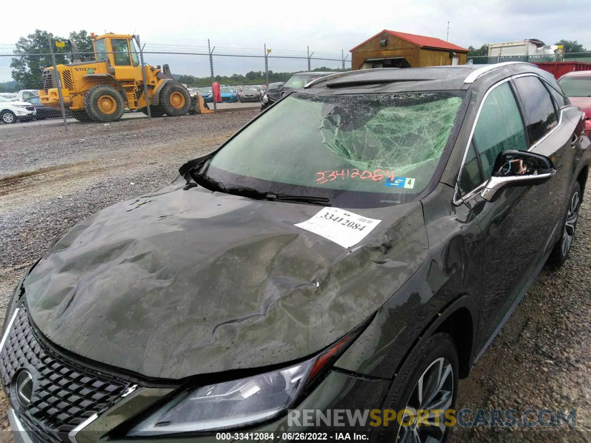 6 Фотография поврежденного автомобиля JTJHZMDA5M2052024 LEXUS RX 2021