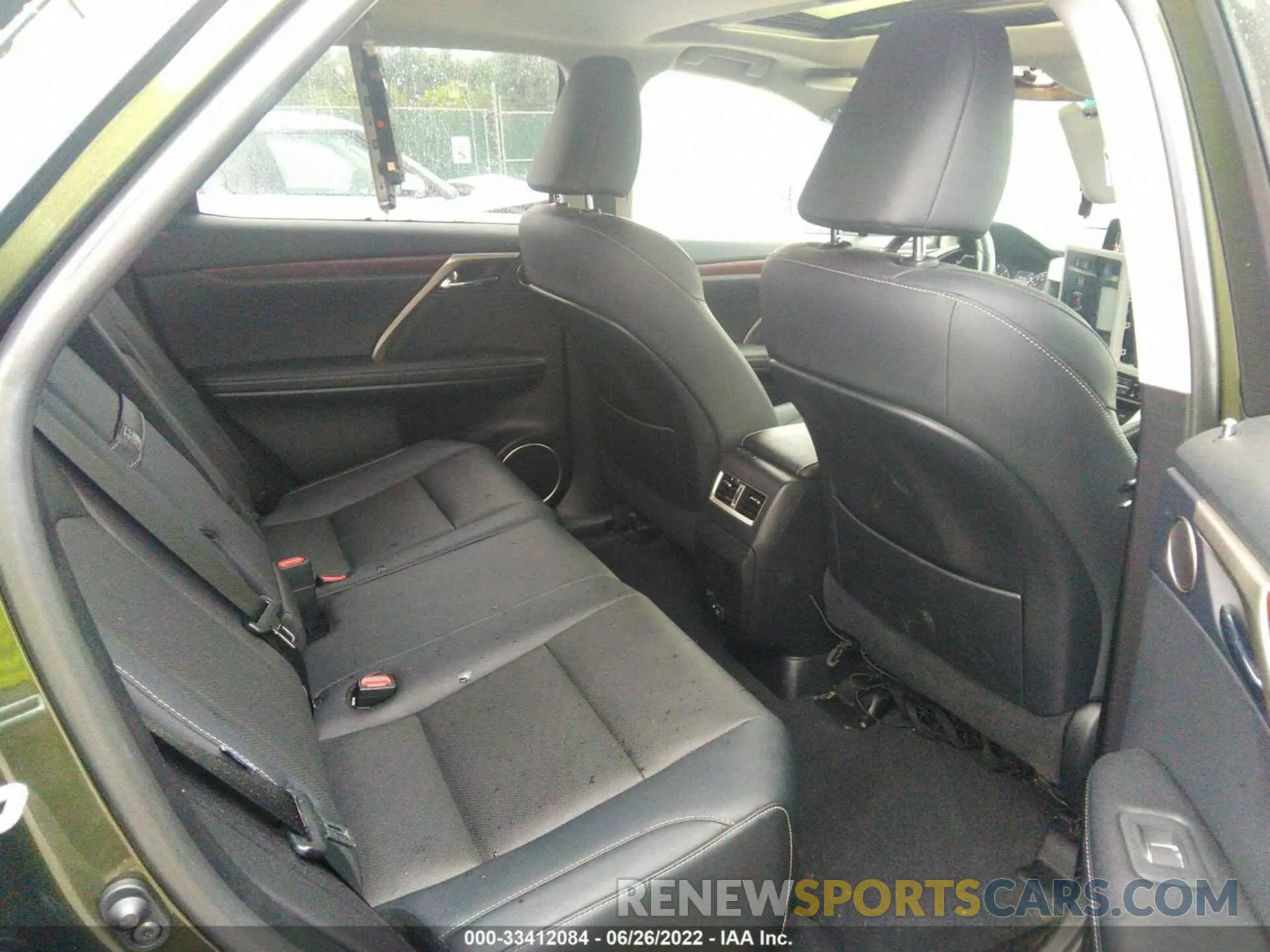 8 Фотография поврежденного автомобиля JTJHZMDA5M2052024 LEXUS RX 2021