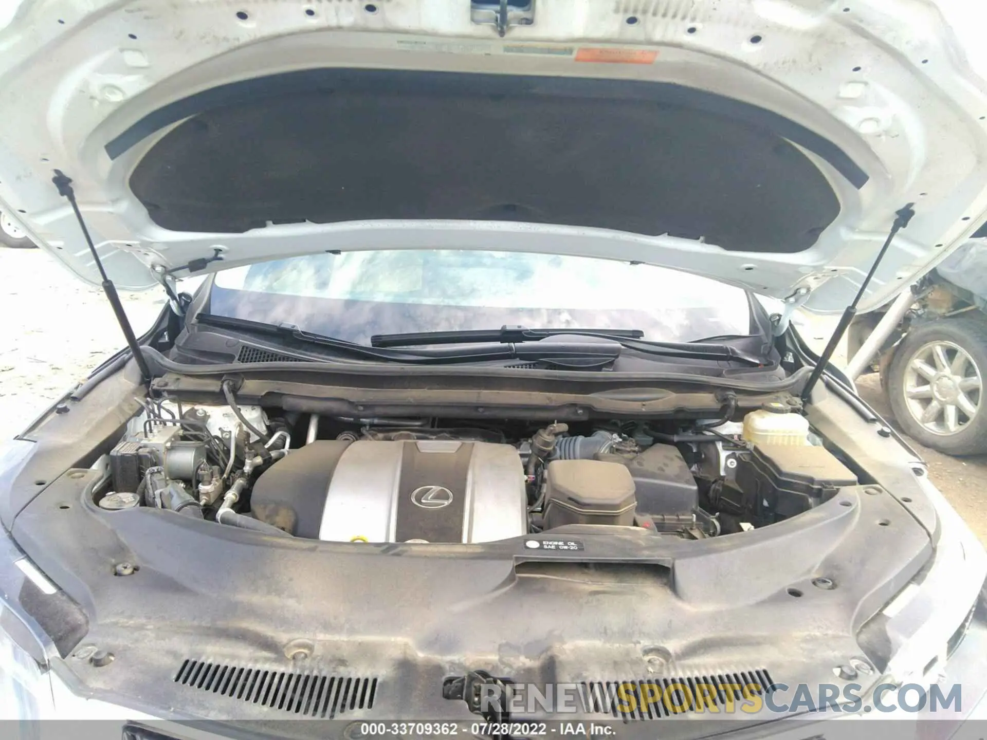 10 Photograph of a damaged car JTJHZMDA5M2054081 LEXUS RX 2021