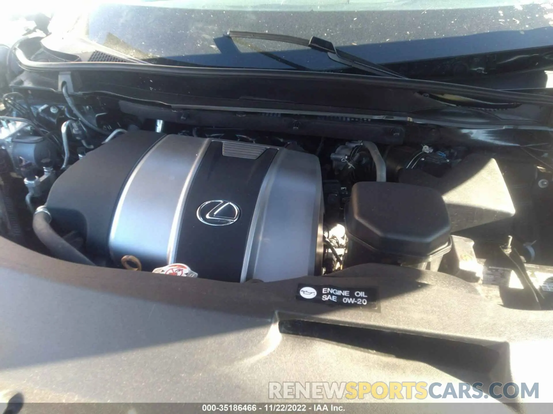 10 Photograph of a damaged car 2T2AZMDA2NC334169 LEXUS RX 2022