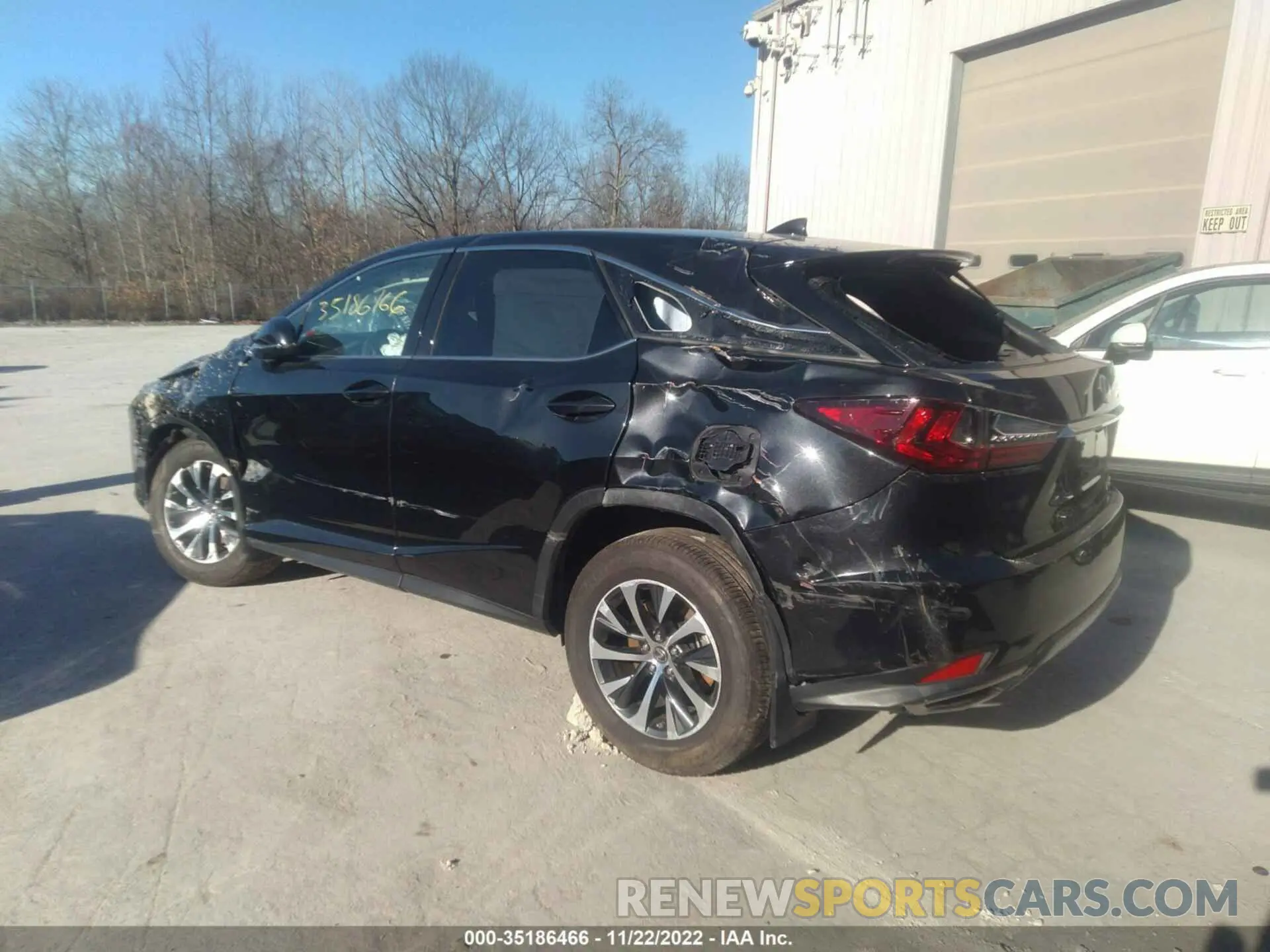 3 Photograph of a damaged car 2T2AZMDA2NC334169 LEXUS RX 2022