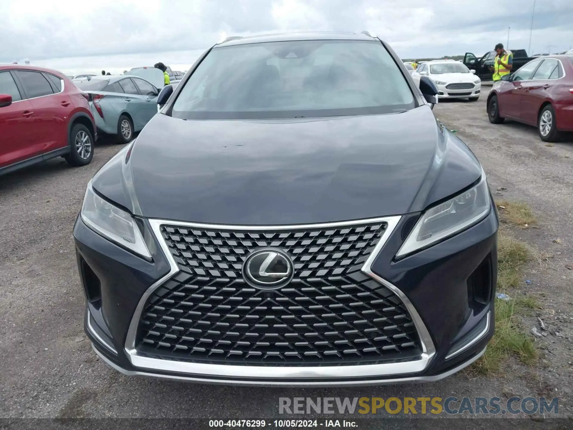 12 Фотография поврежденного автомобиля 2T2HZMDA7NC317785 LEXUS RX 2022
