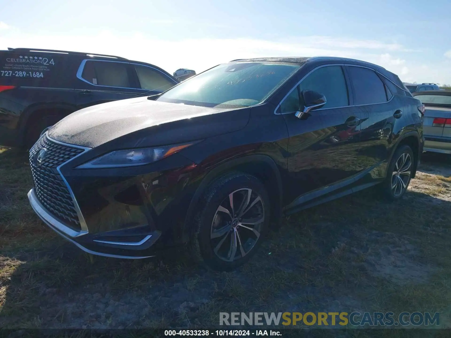 2 Photograph of a damaged car 2T2HZMDAXNC343118 LEXUS RX 2022