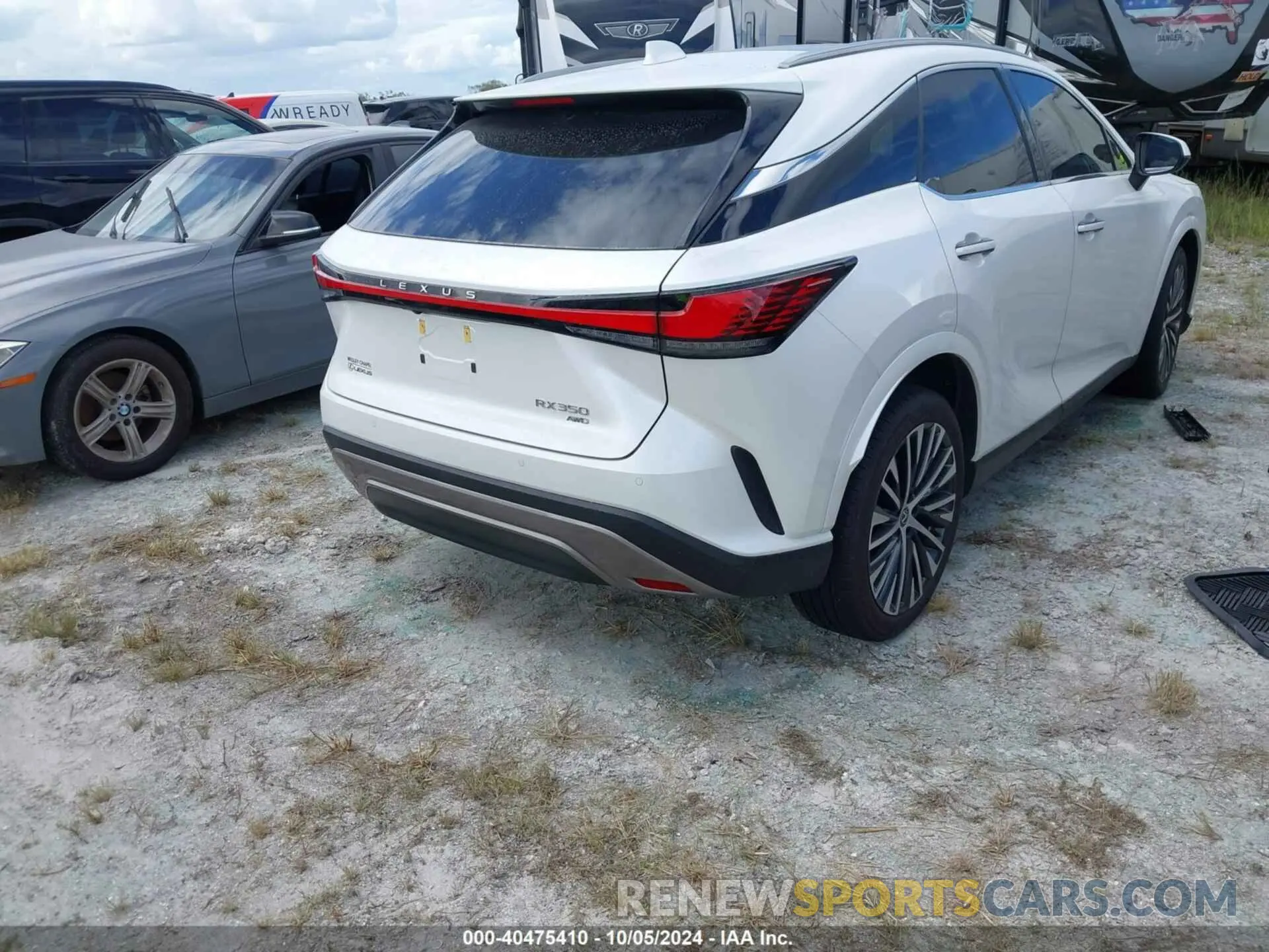 4 Фотография поврежденного автомобиля 2T2BAMCA5PC007040 LEXUS RX 2023