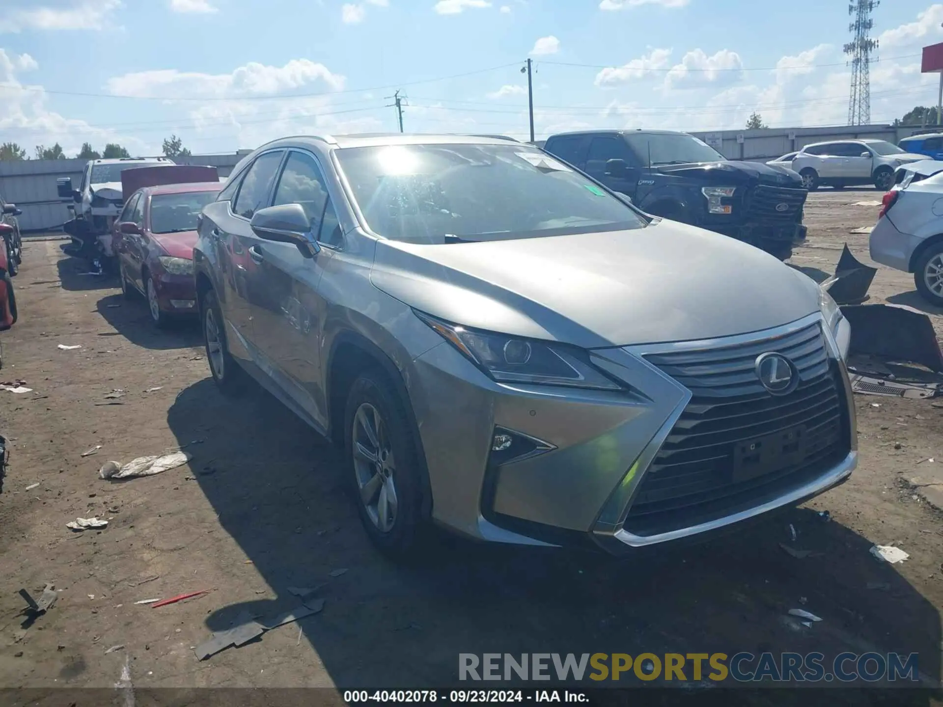 1 Photograph of a damaged car 2T2BZMCA0KC196021 LEXUS RX 350 2019