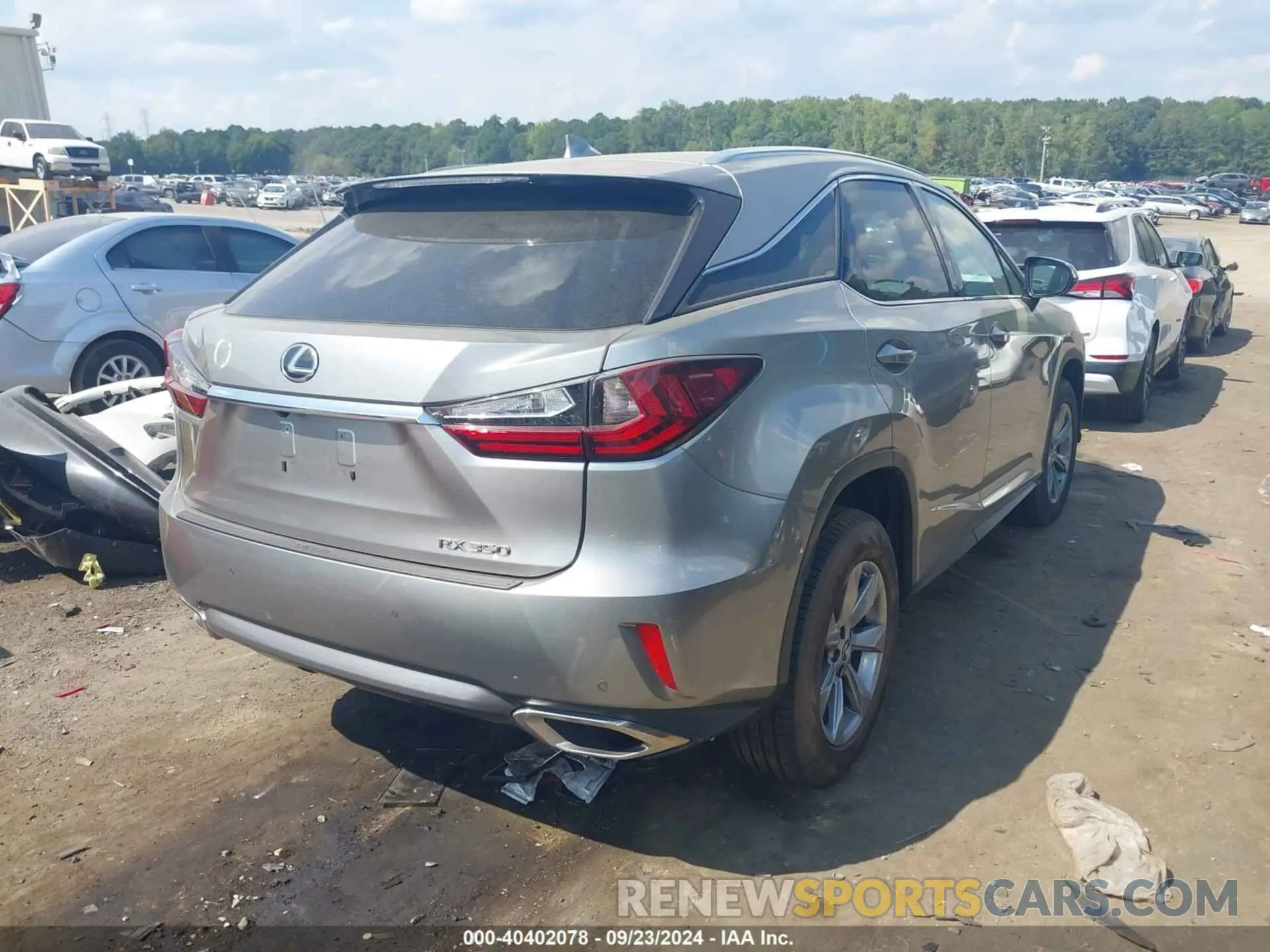 4 Photograph of a damaged car 2T2BZMCA0KC196021 LEXUS RX 350 2019