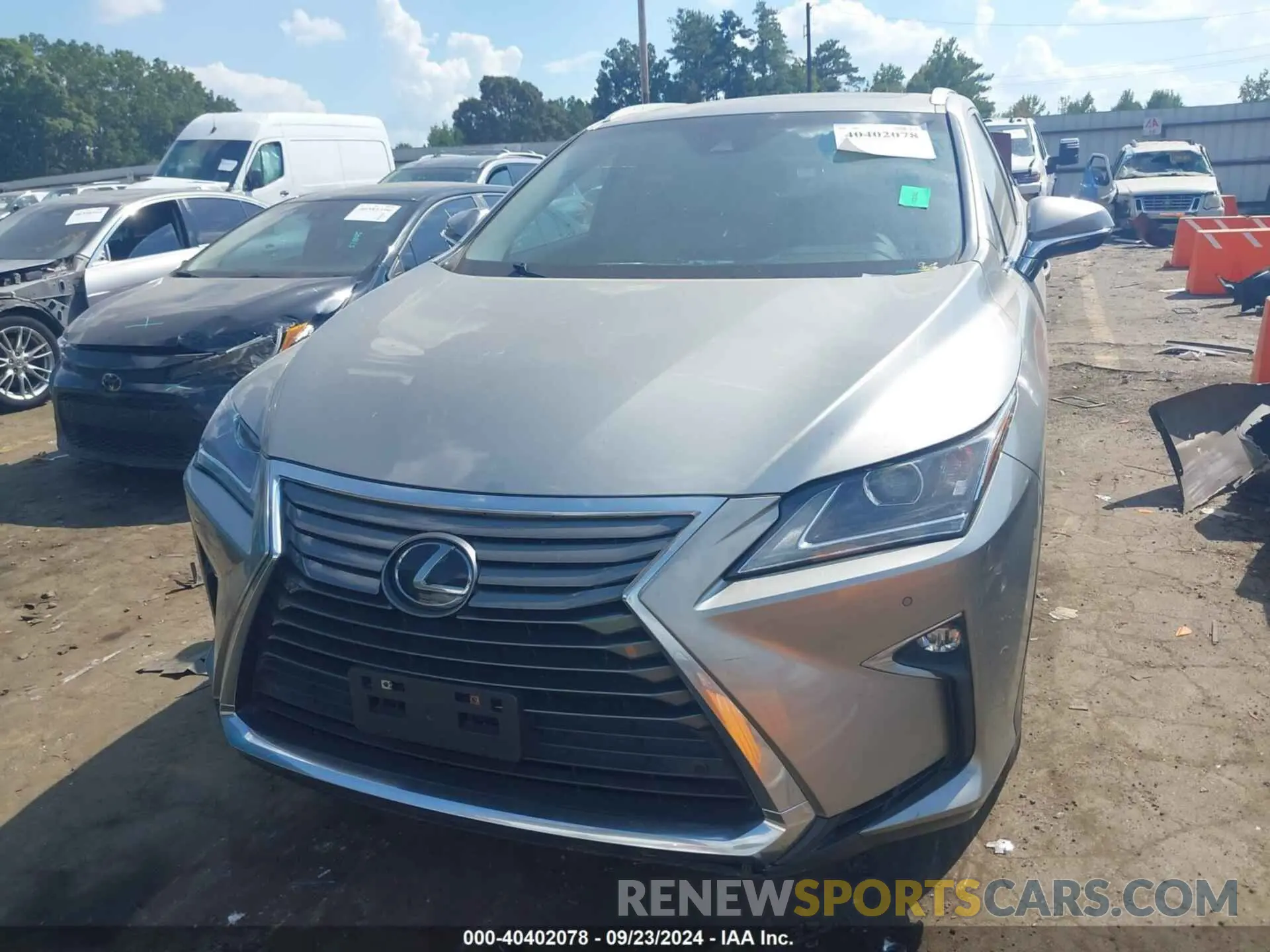 6 Photograph of a damaged car 2T2BZMCA0KC196021 LEXUS RX 350 2019