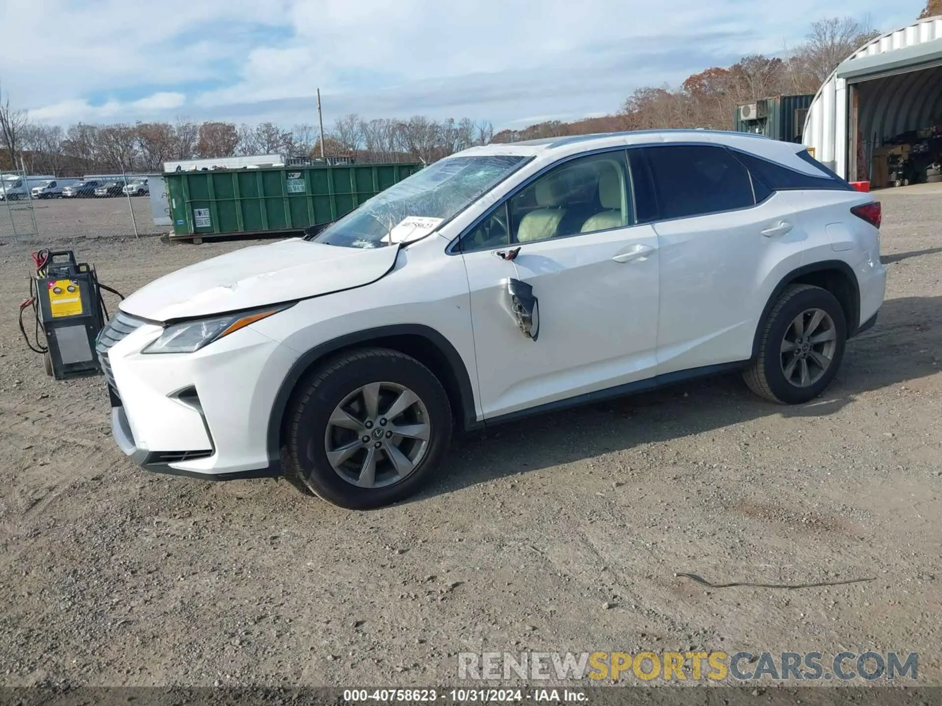 2 Фотография поврежденного автомобиля 2T2BZMCA1KC202411 LEXUS RX 350 2019