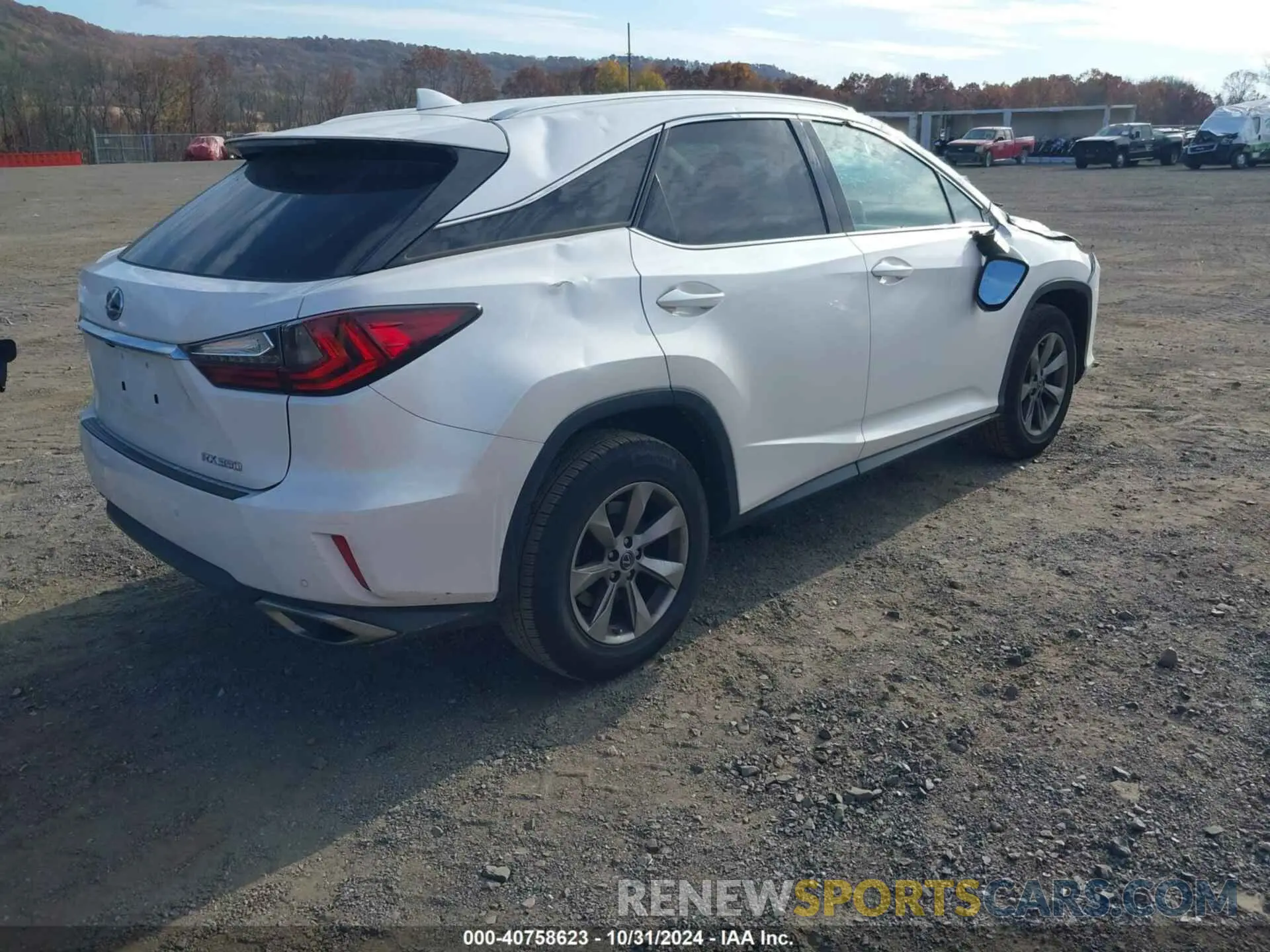 4 Фотография поврежденного автомобиля 2T2BZMCA1KC202411 LEXUS RX 350 2019