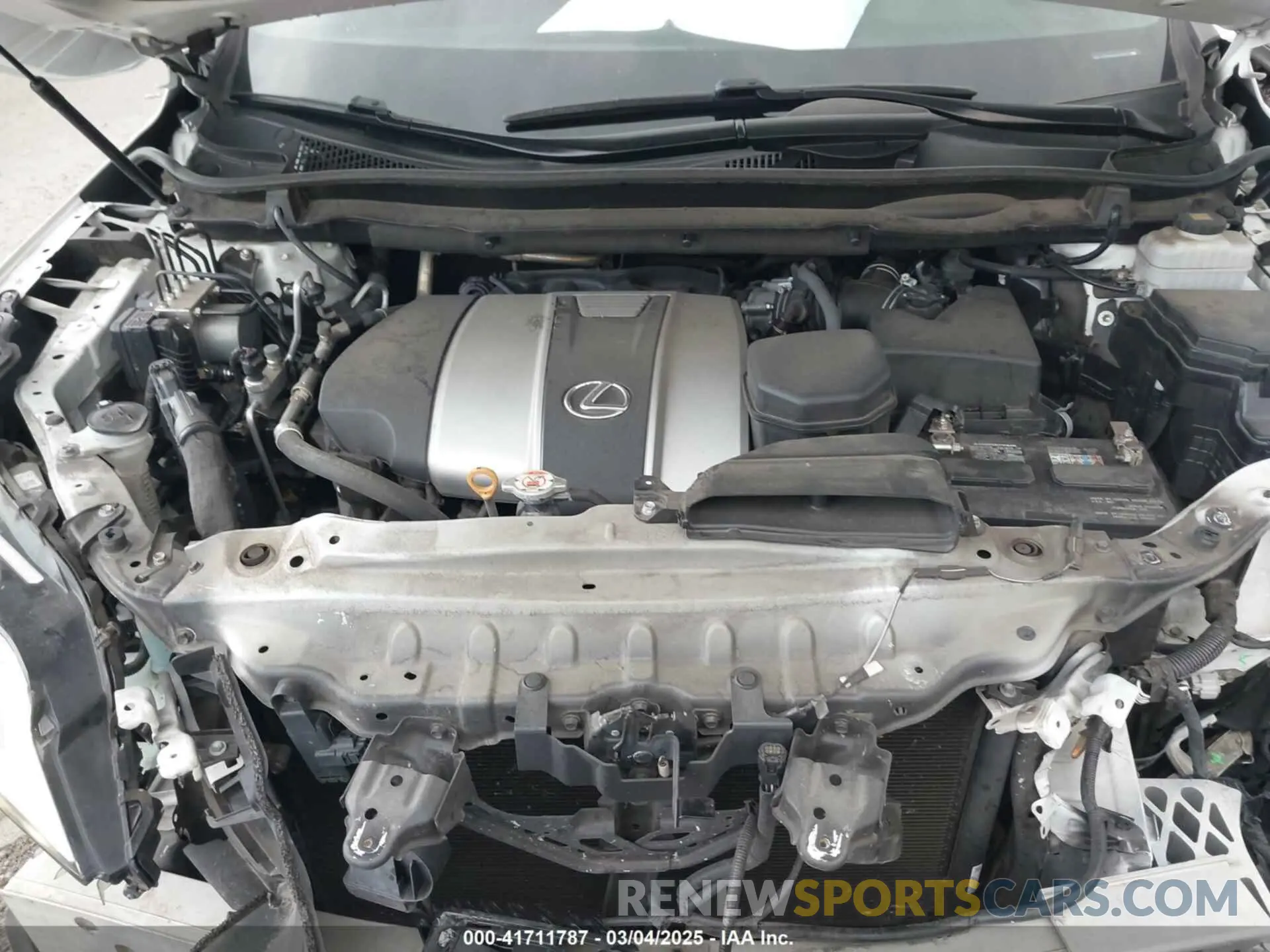 10 Фотография поврежденного автомобиля 2T2BZMCA3KC186955 LEXUS RX 350 2019