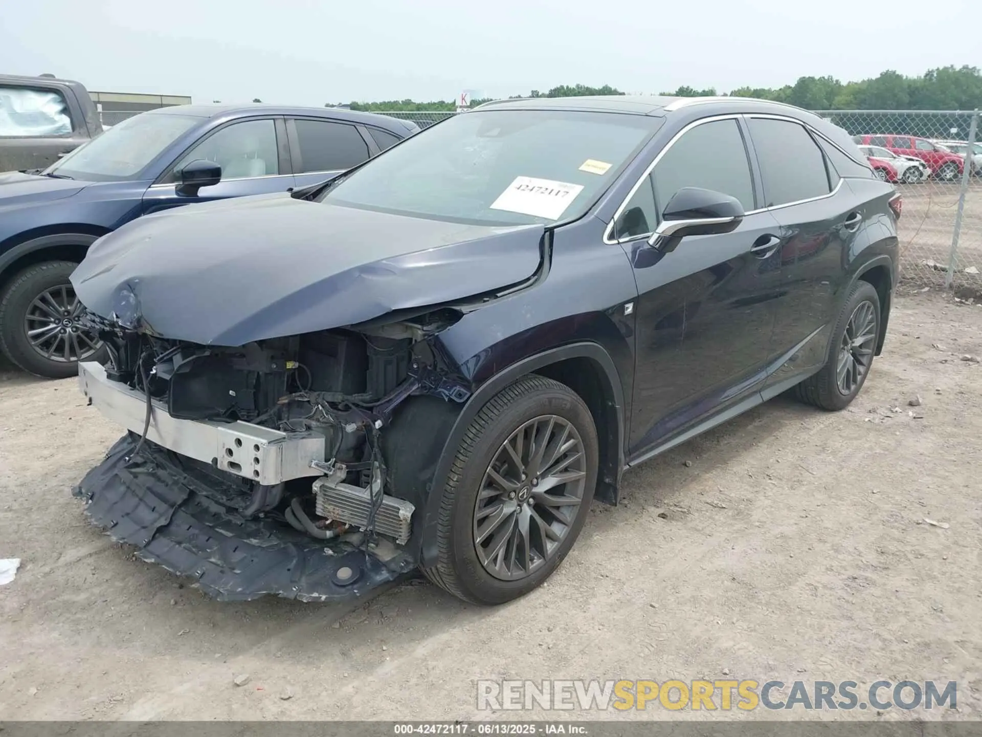 2 Photograph of a damaged car 2T2BZMCA3KC200790 LEXUS RX 350 2019