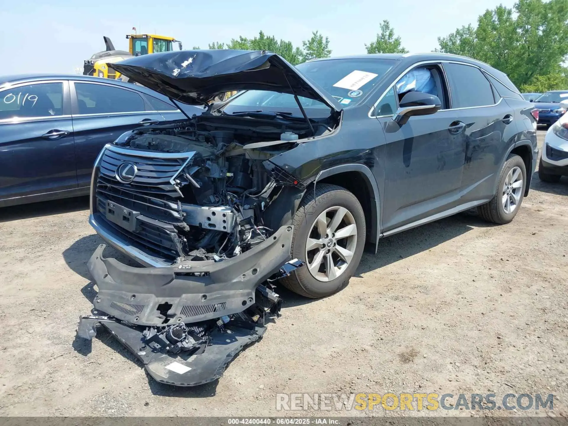 2 Photograph of a damaged car 2T2BZMCA5KC193082 LEXUS RX 350 2019