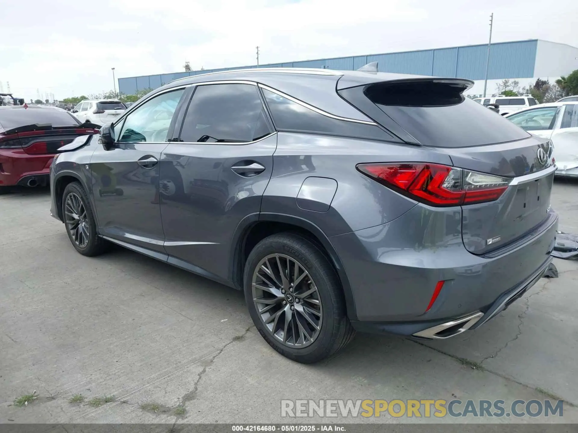 3 Photograph of a damaged car 2T2BZMCA6KC193043 LEXUS RX 350 2019
