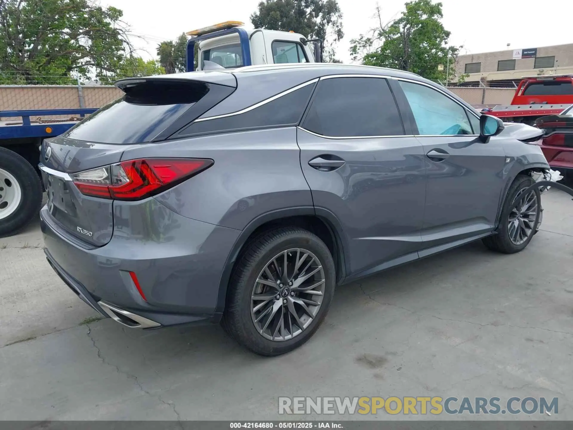 4 Photograph of a damaged car 2T2BZMCA6KC193043 LEXUS RX 350 2019