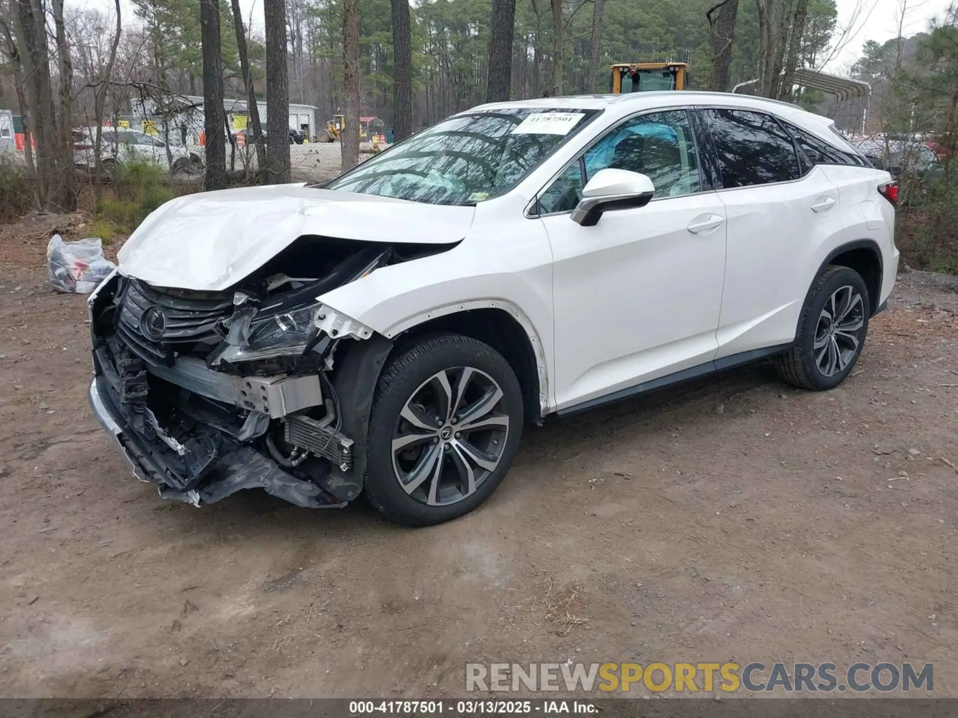 2 Фотография поврежденного автомобиля 2T2BZMCA6KC197075 LEXUS RX 350 2019