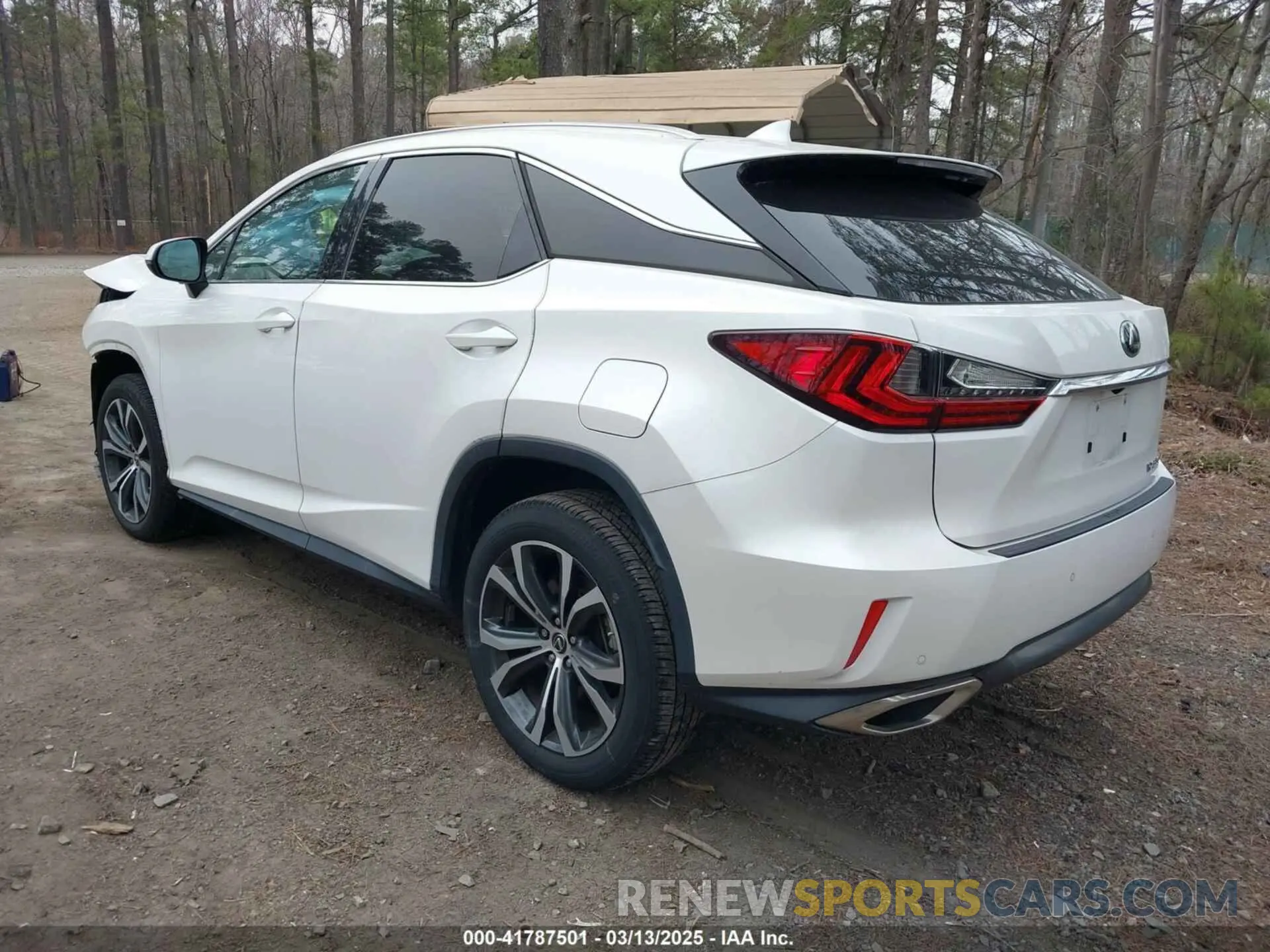3 Фотография поврежденного автомобиля 2T2BZMCA6KC197075 LEXUS RX 350 2019