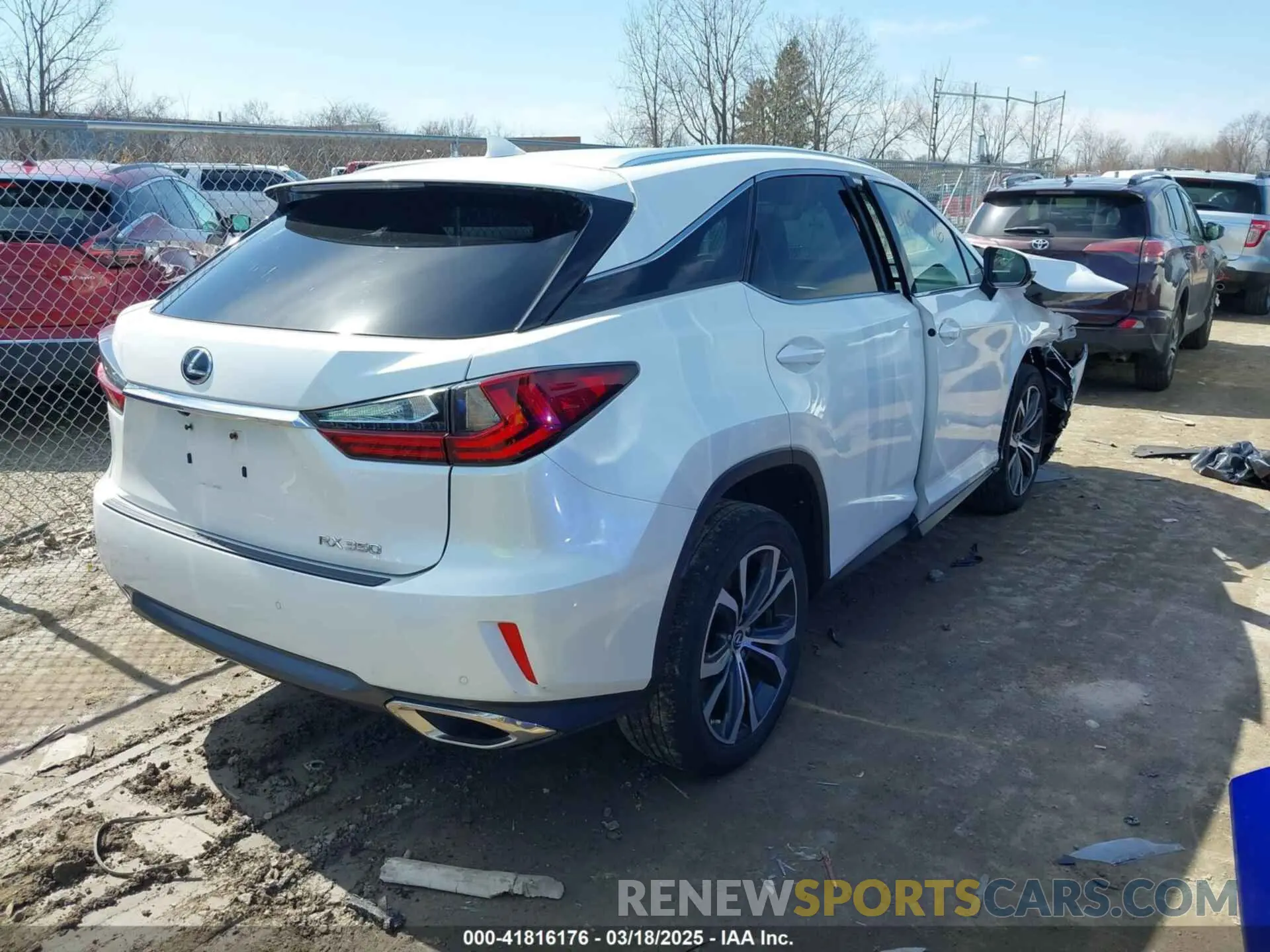 4 Photograph of a damaged car 2T2BZMCA7KC175473 LEXUS RX 350 2019