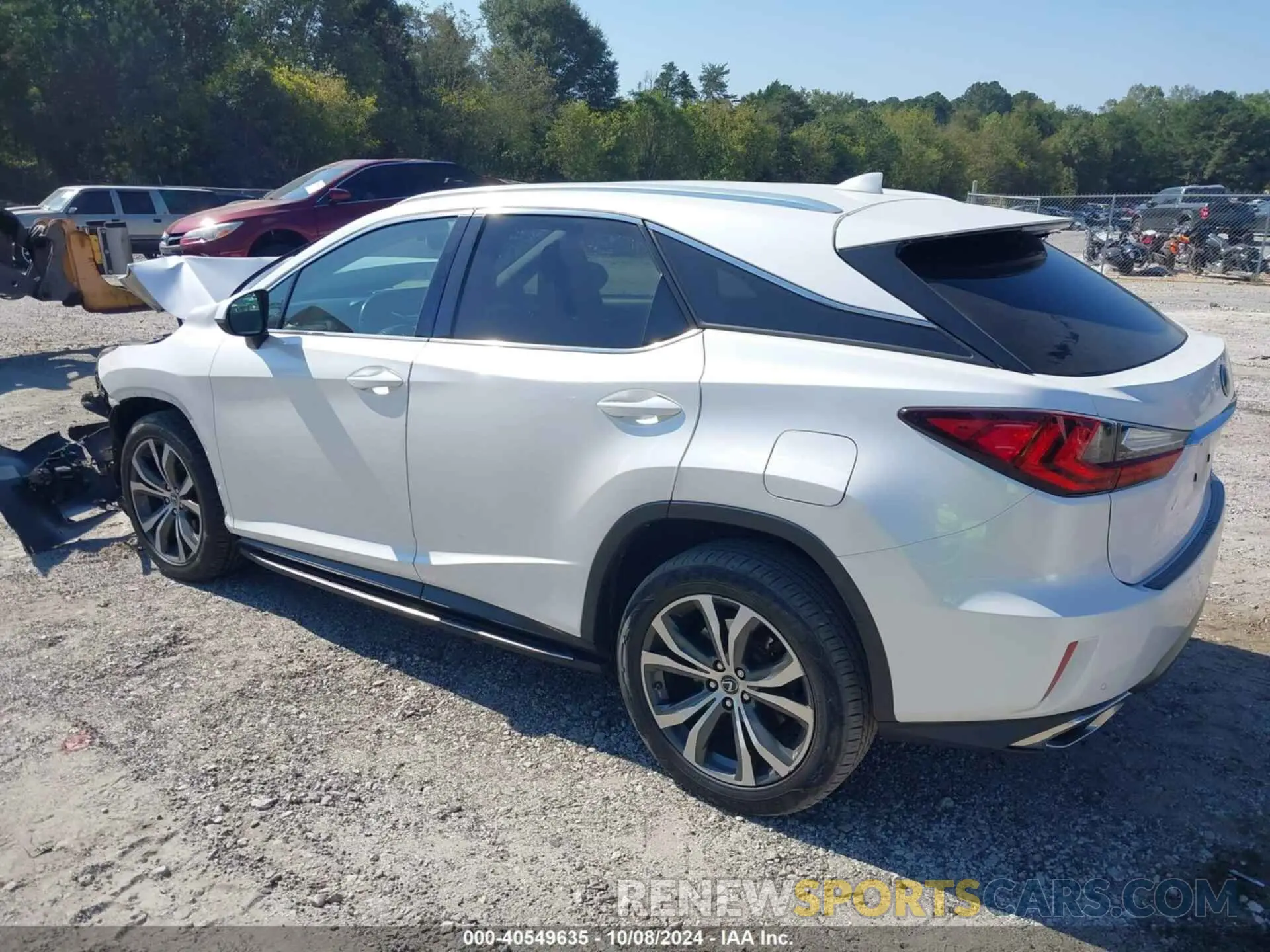 3 Фотография поврежденного автомобиля 2T2BZMCA7KC188241 LEXUS RX 350 2019