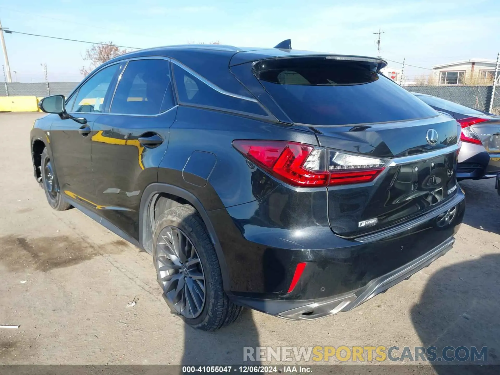 3 Photograph of a damaged car 2T2BZMCA7KC206608 LEXUS RX 350 2019