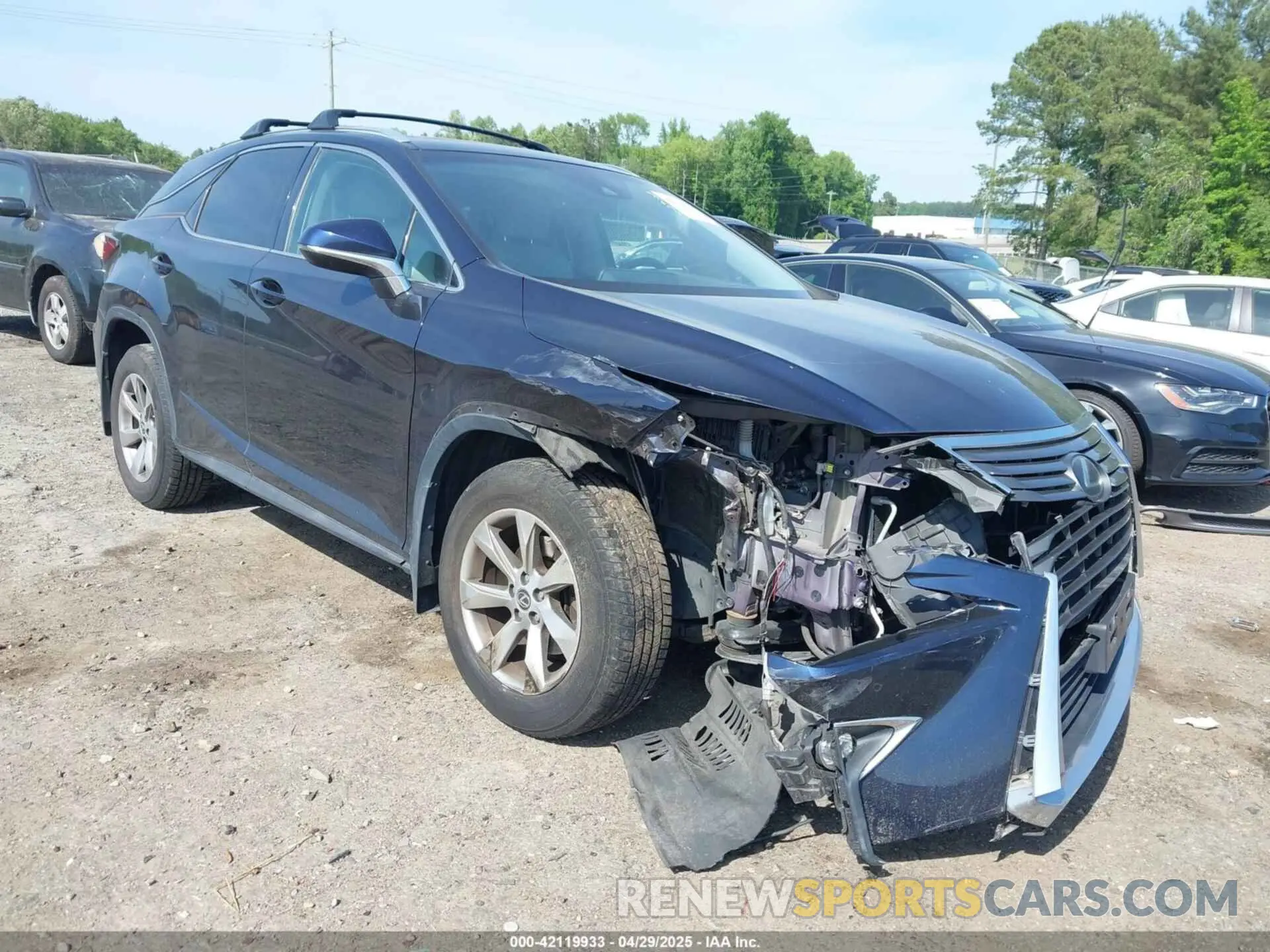 1 Фотография поврежденного автомобиля 2T2BZMCA8KC188037 LEXUS RX 350 2019