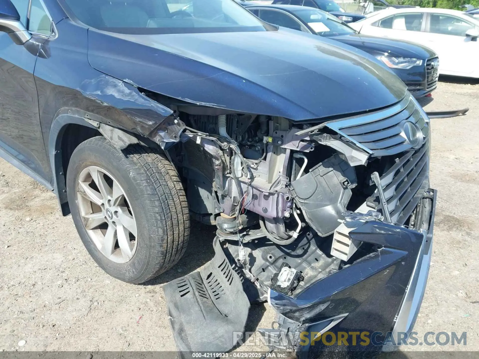 6 Фотография поврежденного автомобиля 2T2BZMCA8KC188037 LEXUS RX 350 2019