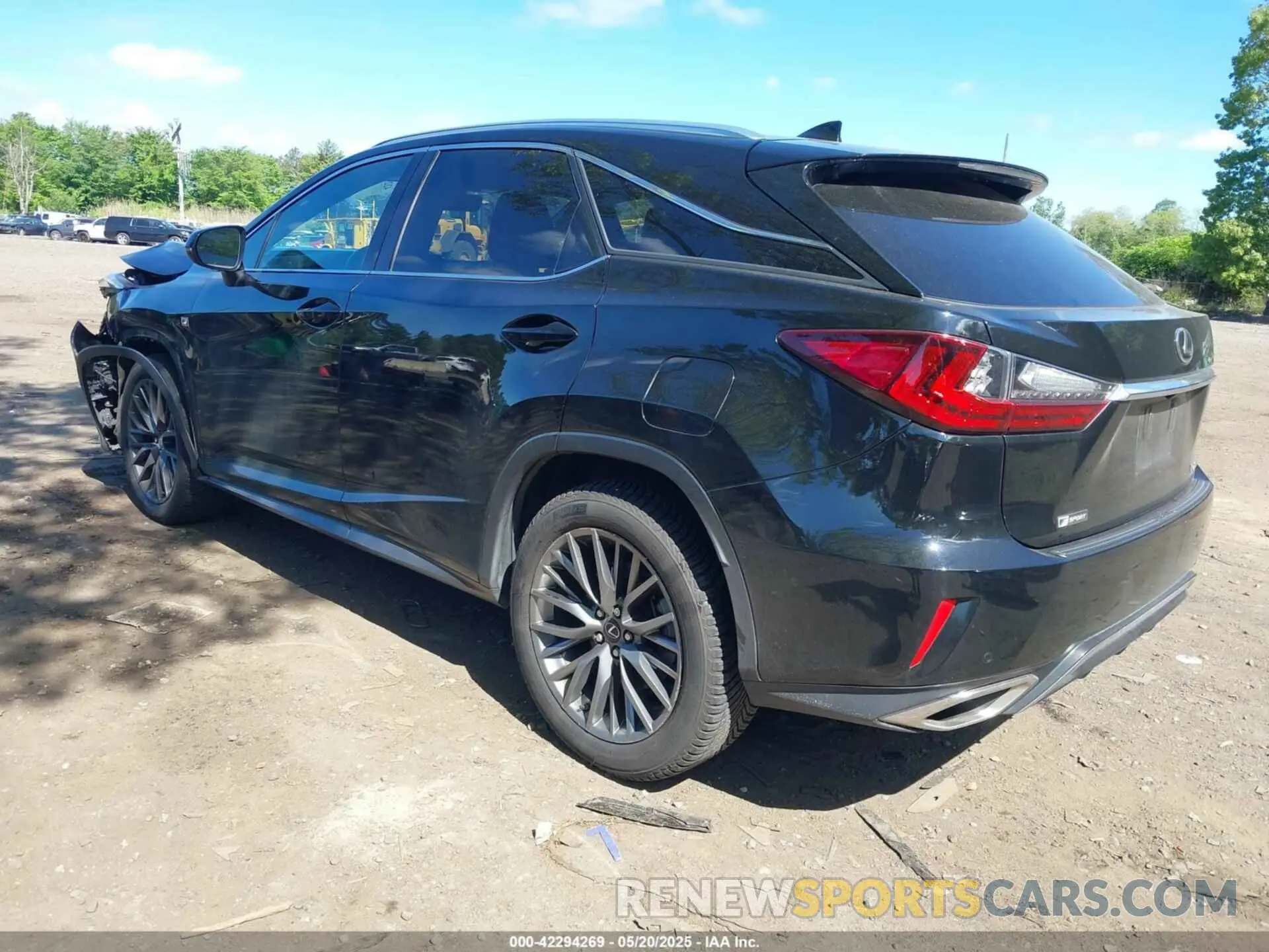 3 Фотография поврежденного автомобиля 2T2BZMCA8KC211025 LEXUS RX 350 2019
