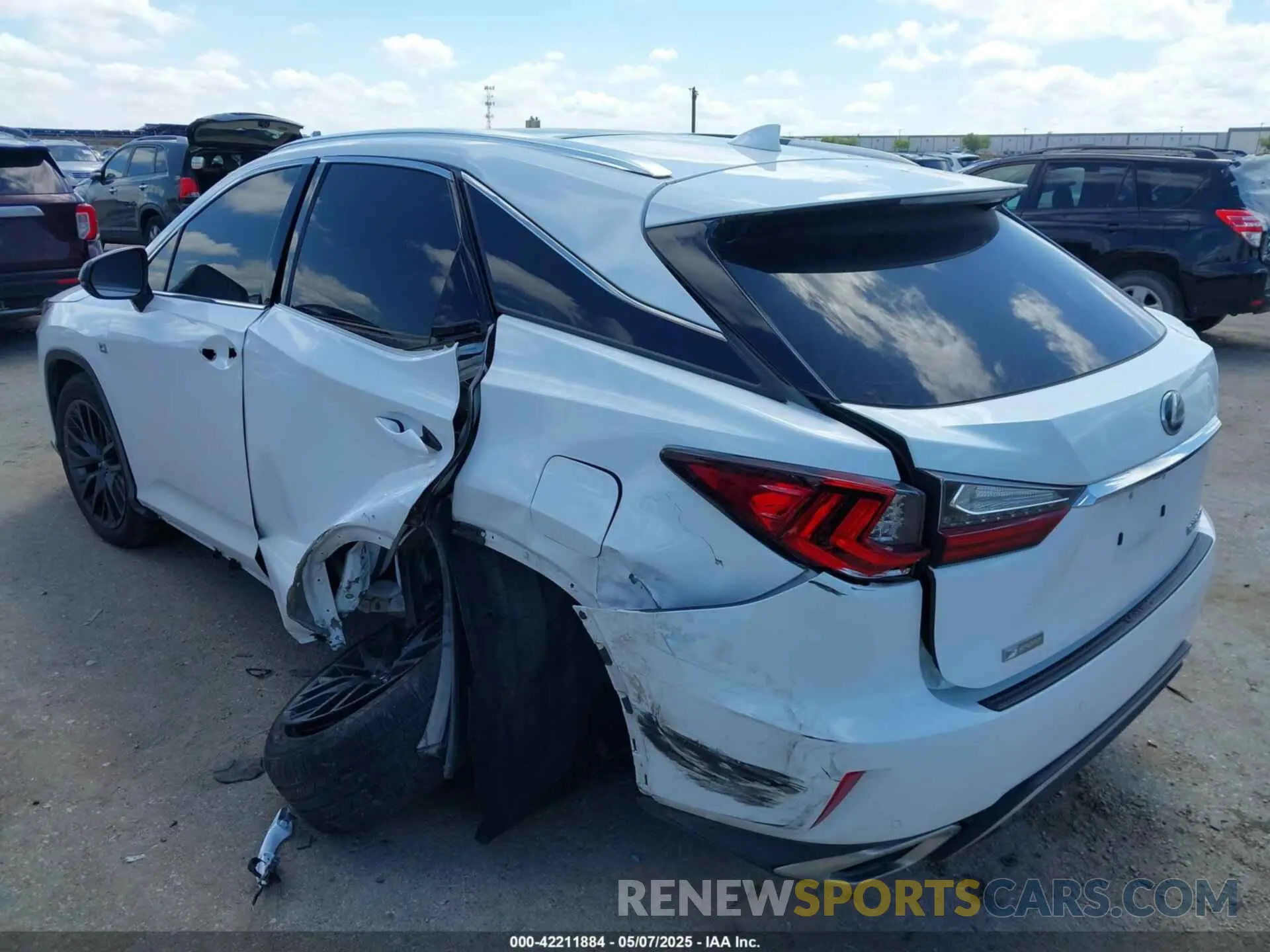 3 Photograph of a damaged car 2T2BZMCA9KC185888 LEXUS RX 350 2019