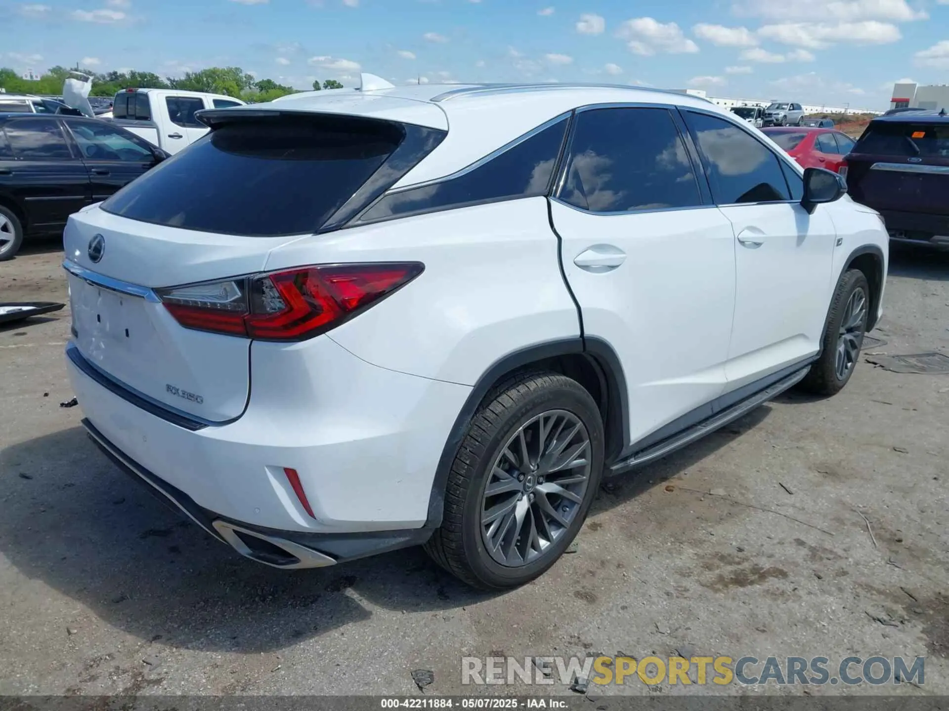 4 Photograph of a damaged car 2T2BZMCA9KC185888 LEXUS RX 350 2019