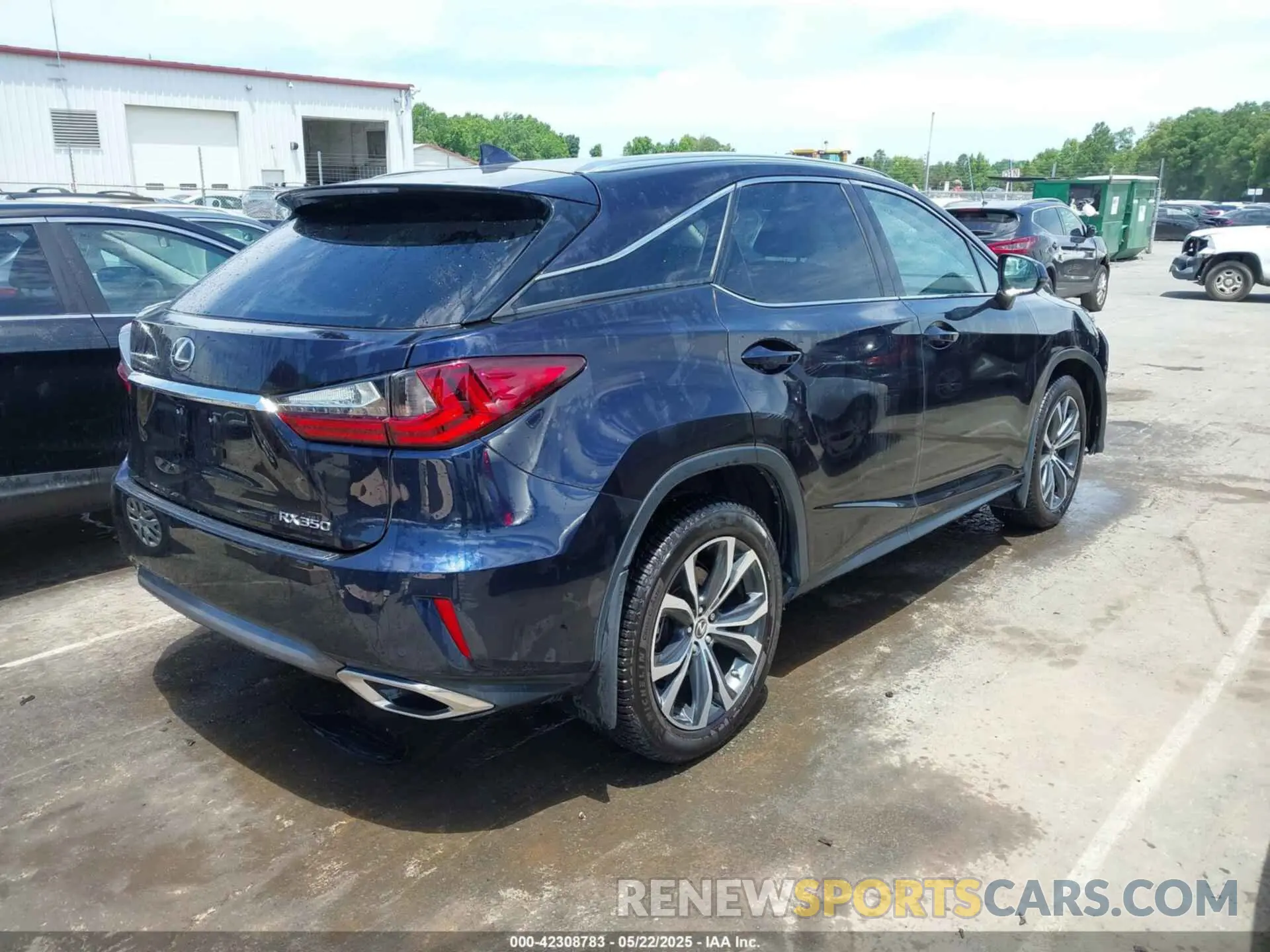 4 Photograph of a damaged car 2T2BZMCAXKC185818 LEXUS RX 350 2019