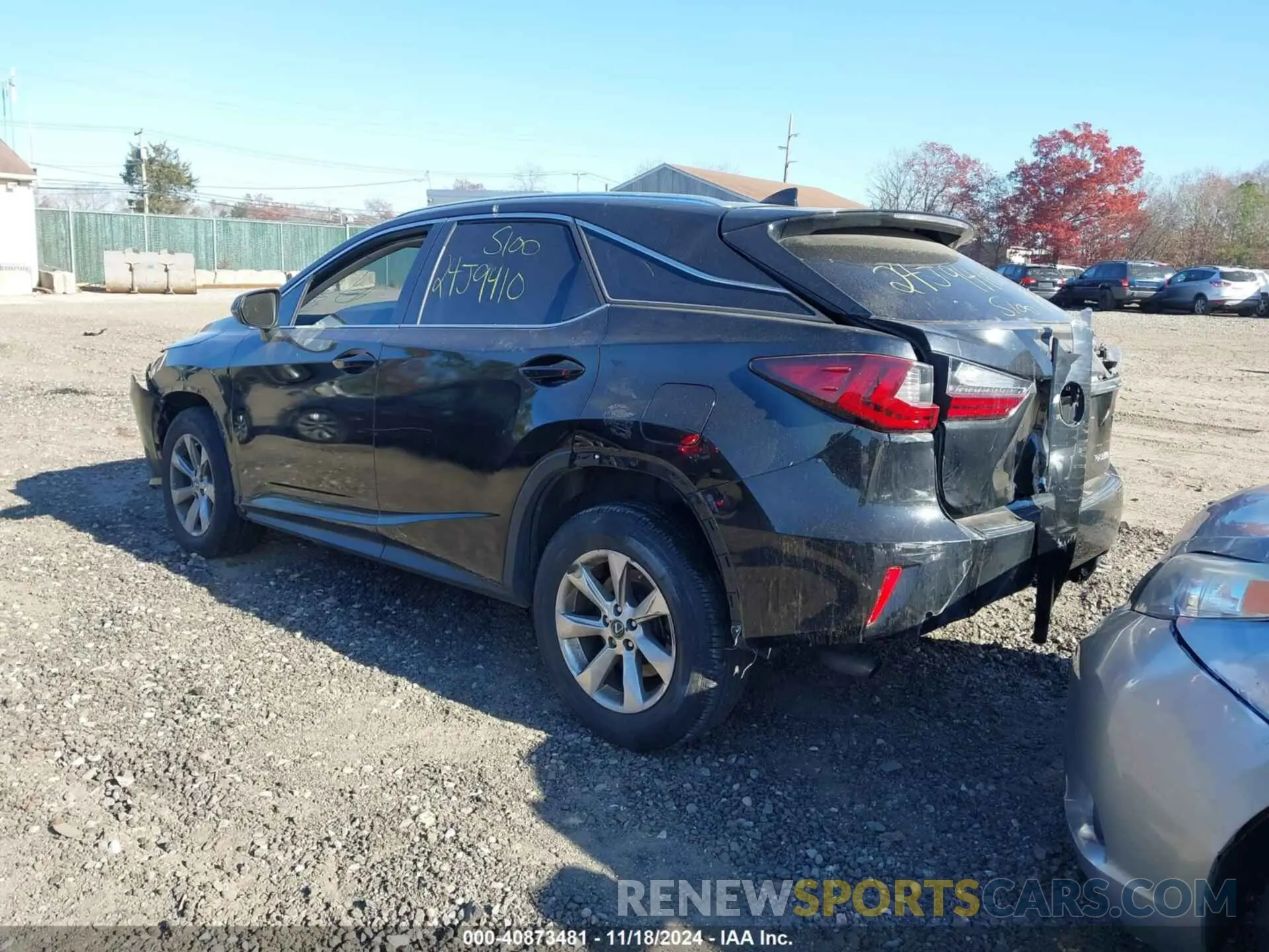 3 Фотография поврежденного автомобиля 2T2BZMCAXKC190288 LEXUS RX 350 2019