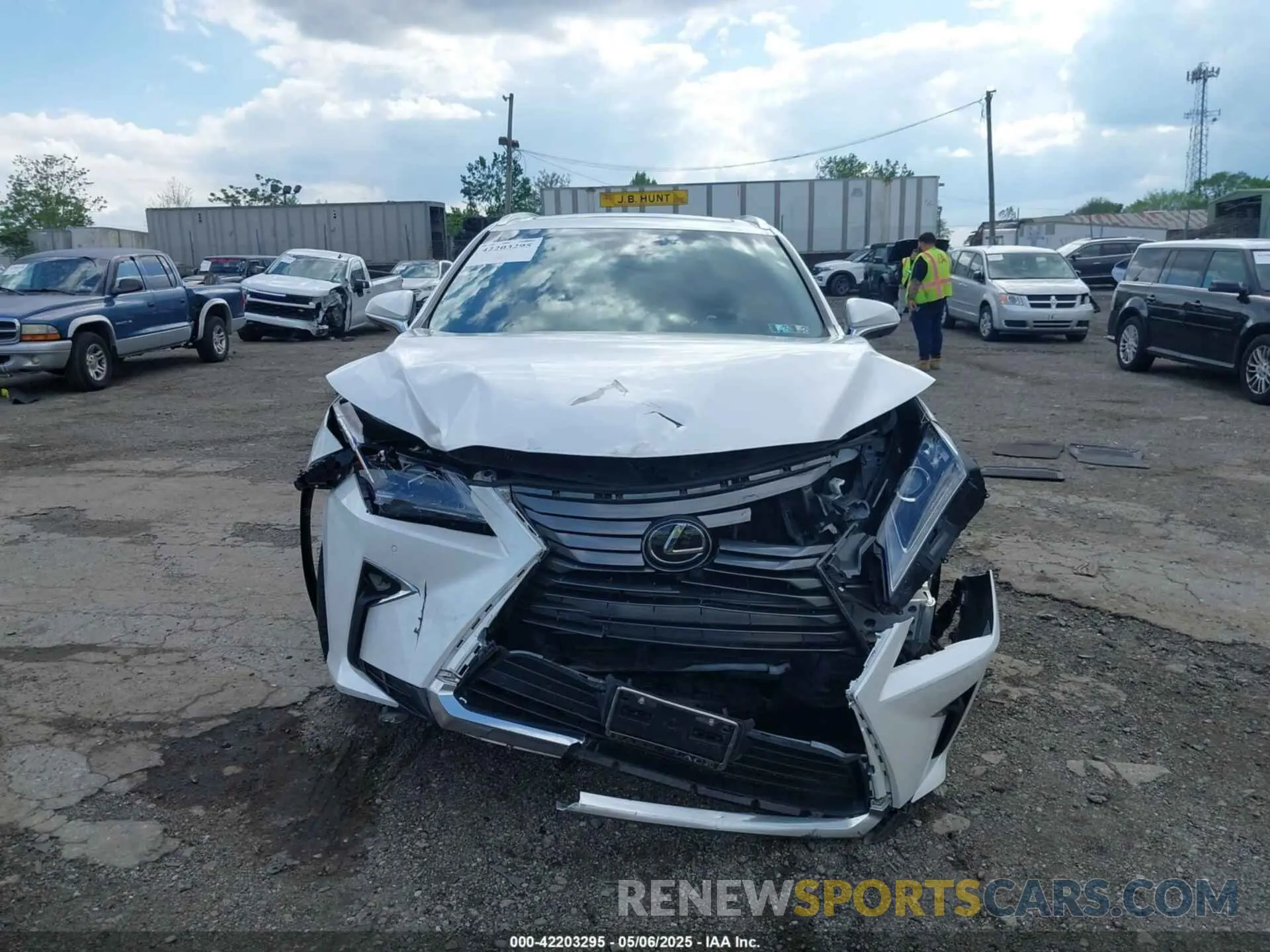 6 Photograph of a damaged car 2T2BZMCAXKC195457 LEXUS RX 350 2019