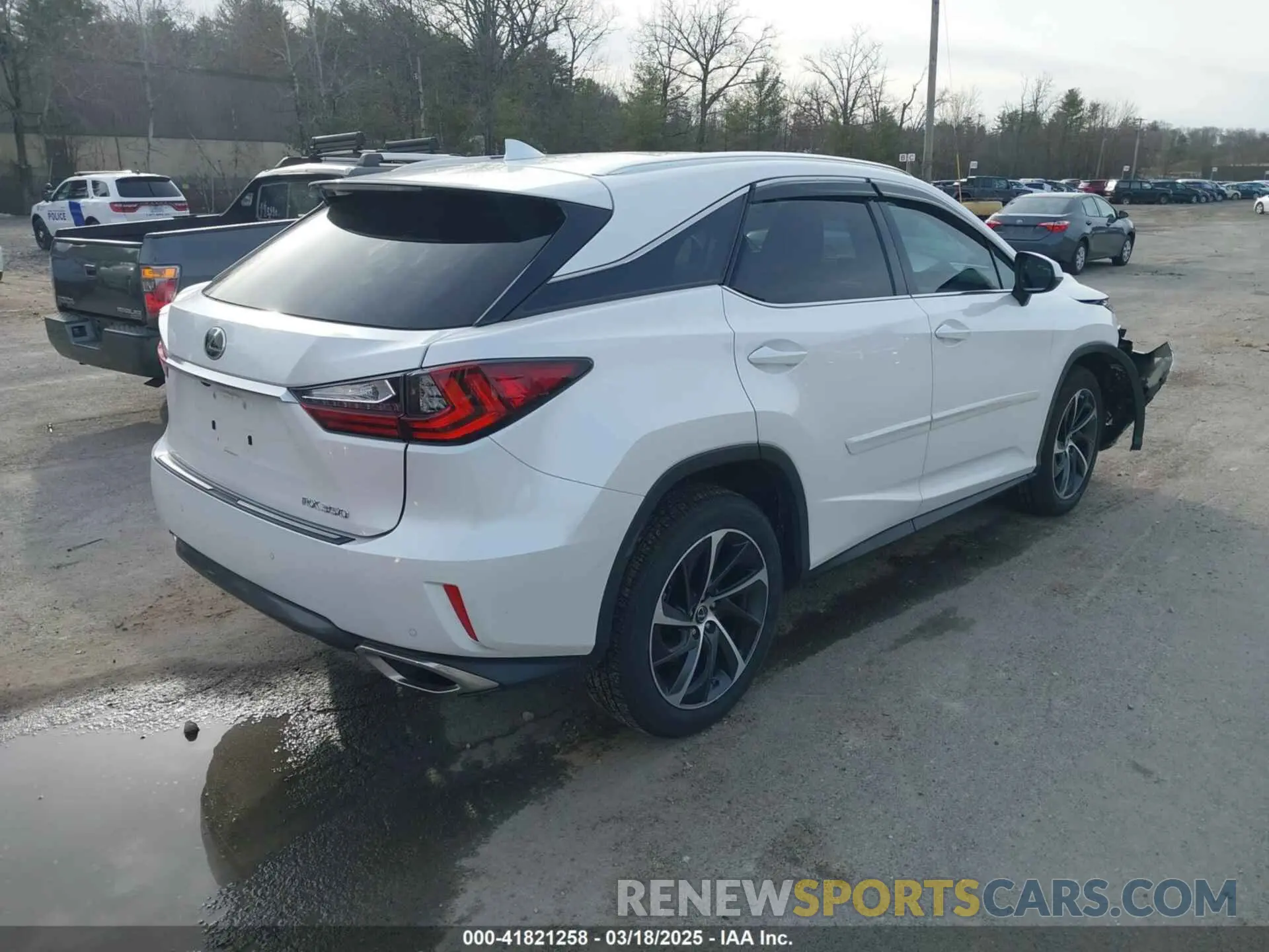 4 Фотография поврежденного автомобиля 2T2BZMCAXKC201239 LEXUS RX 350 2019