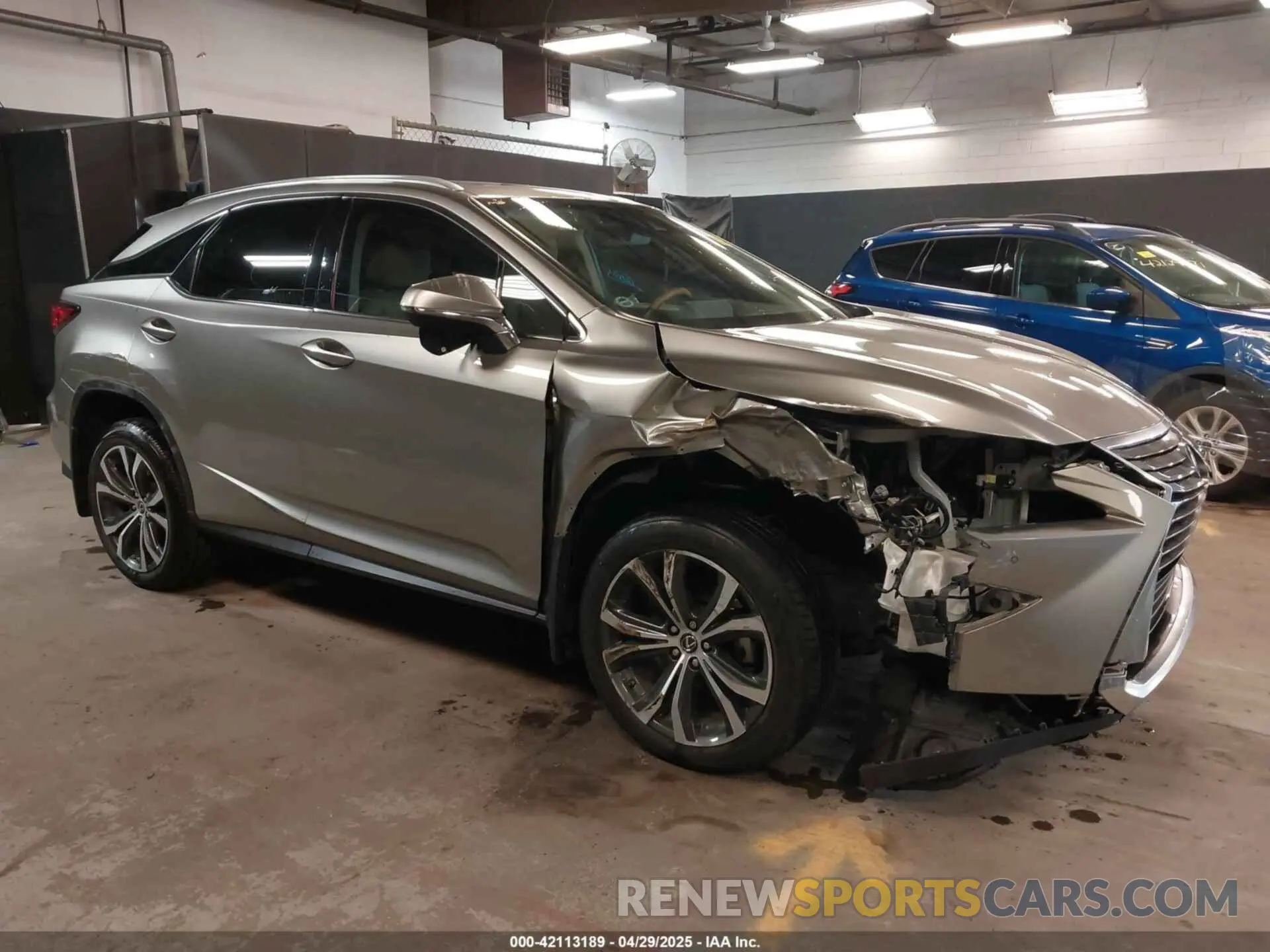 1 Фотография поврежденного автомобиля 2T2ZZMCA0KC127053 LEXUS RX 350 2019