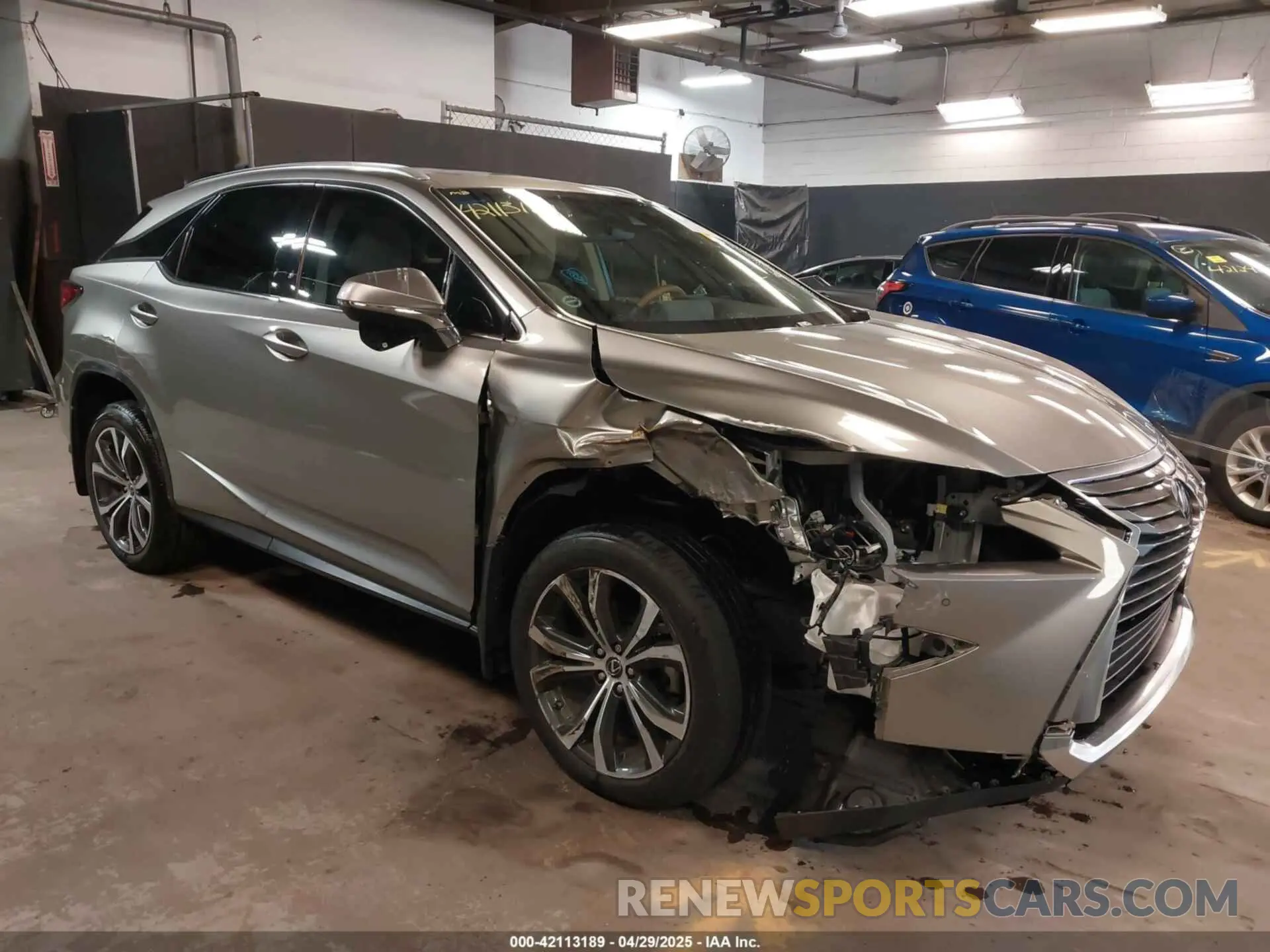 6 Фотография поврежденного автомобиля 2T2ZZMCA0KC127053 LEXUS RX 350 2019
