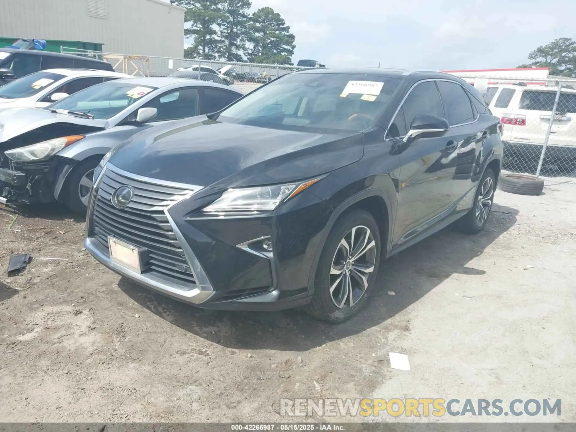 2 Photograph of a damaged car 2T2ZZMCA1KC145495 LEXUS RX 350 2019